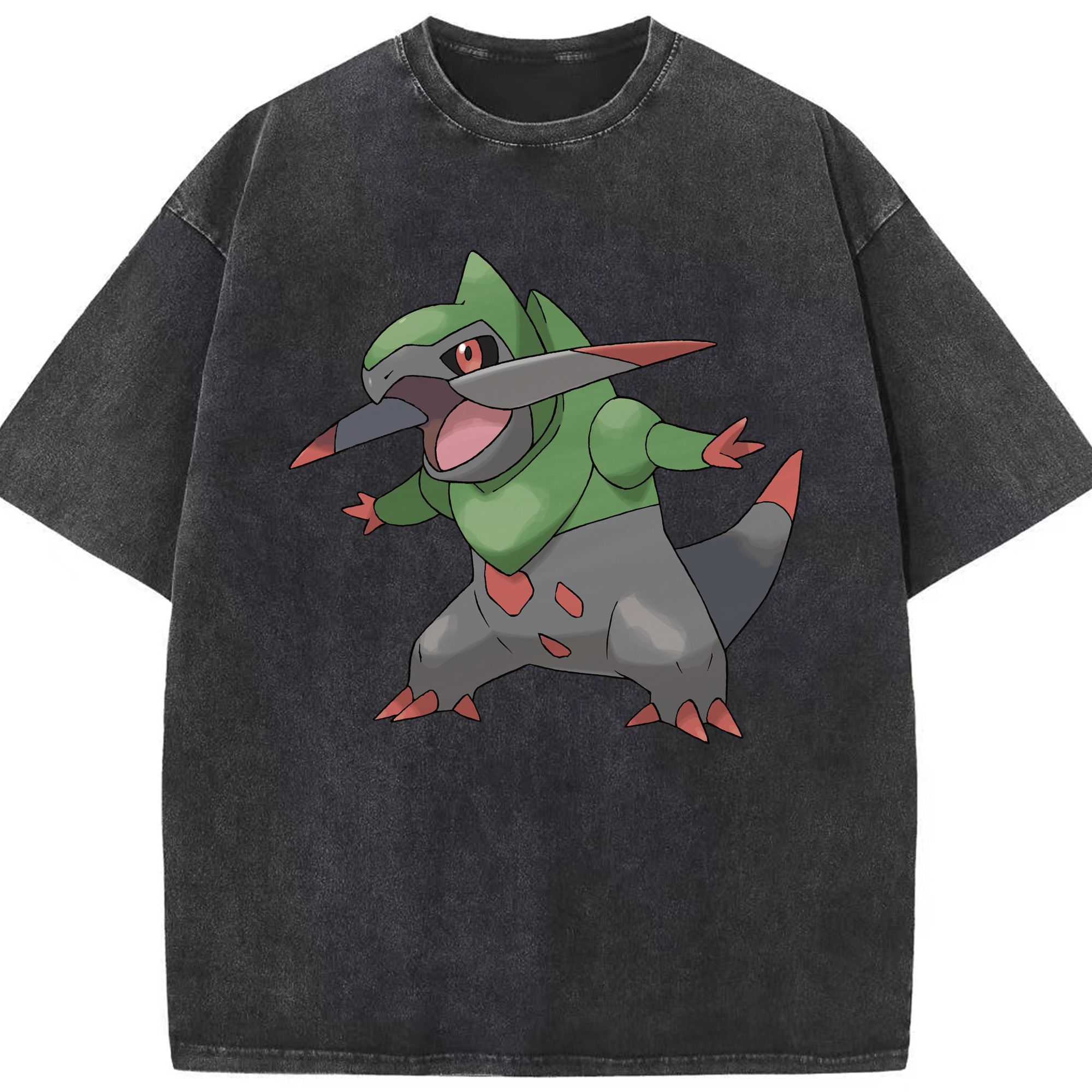 （画像用） ポケットモンスター Pokémon 綿100% ヴィンテージ風 半袖Tシャツ（フロントプリント）
