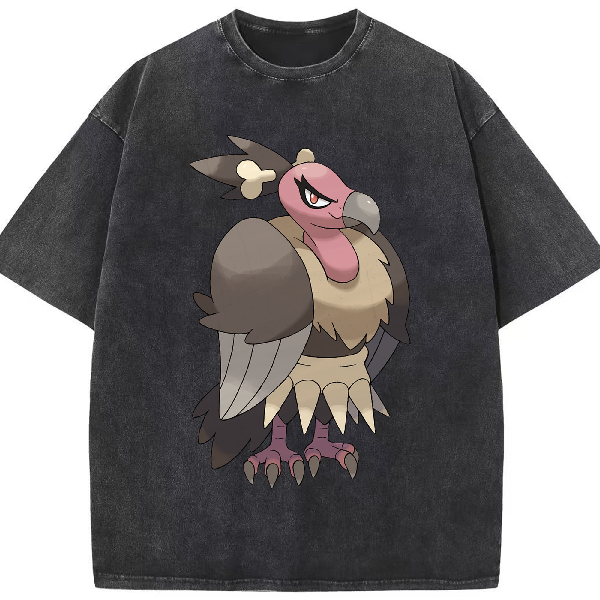 （画像用） ポケットモンスター Pokémon 綿100% ヴィンテージ風 半袖Tシャツ（フロントプリント）