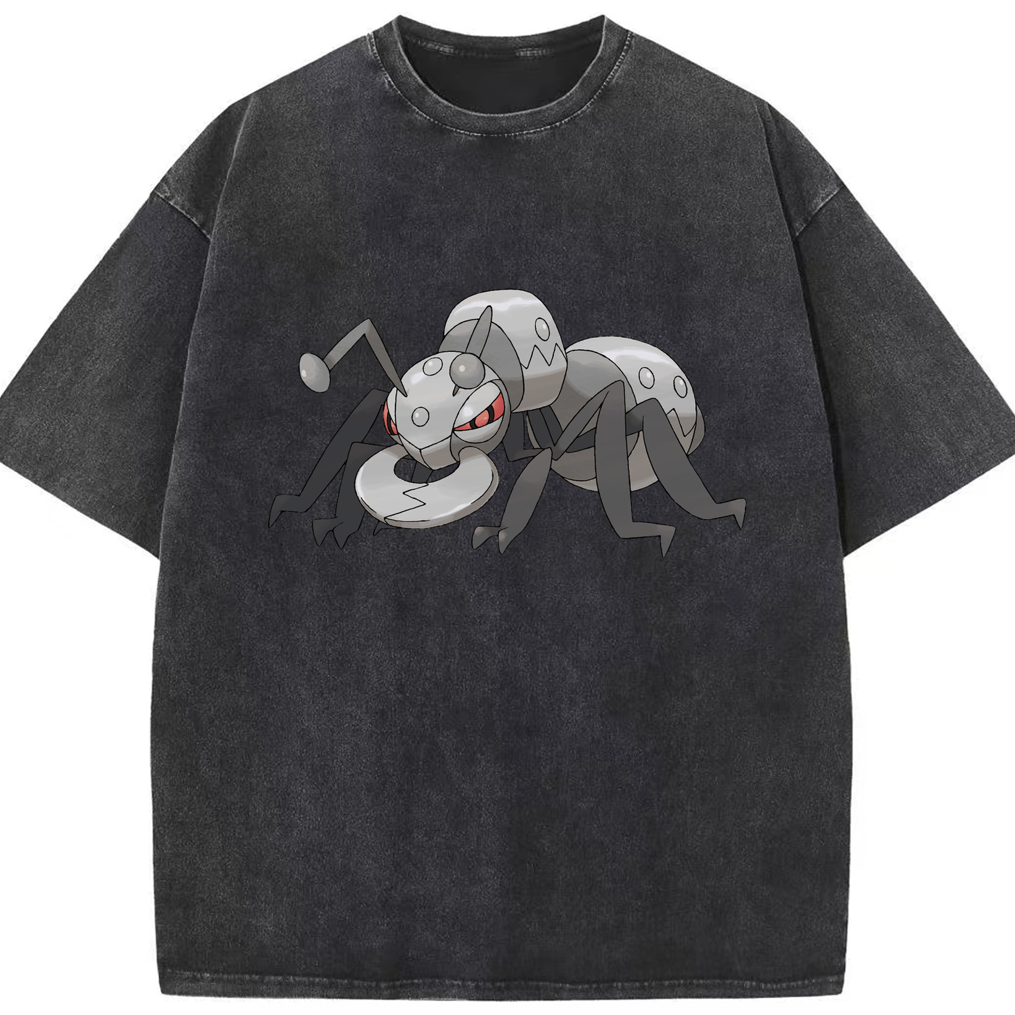 （画像用） ポケットモンスター Pokémon 綿100% ヴィンテージ風 半袖Tシャツ（フロントプリント）