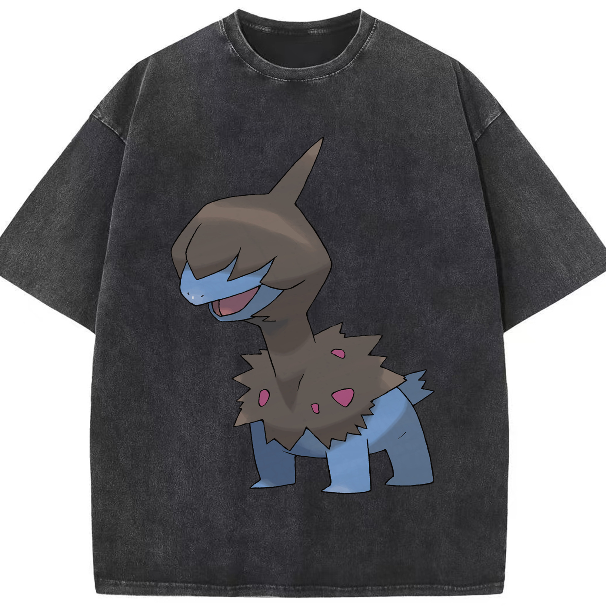 （画像用） ポケットモンスター Pokémon 綿100% ヴィンテージ風 半袖Tシャツ（フロントプリント）