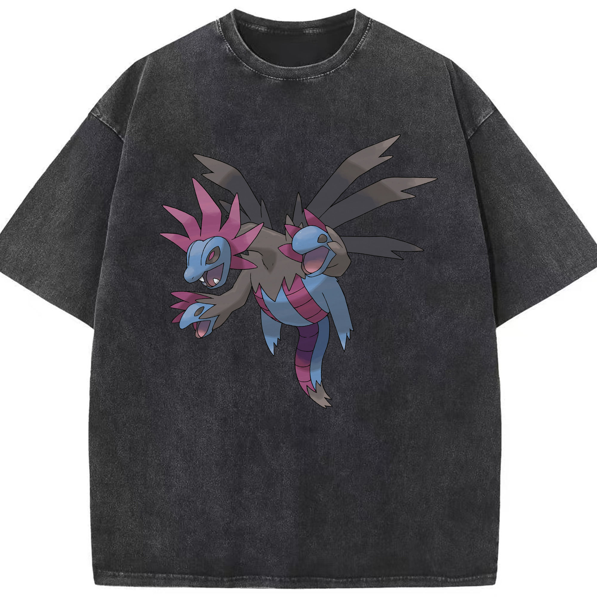 （画像用） ポケットモンスター Pokémon 綿100% ヴィンテージ風 半袖Tシャツ（フロントプリント）