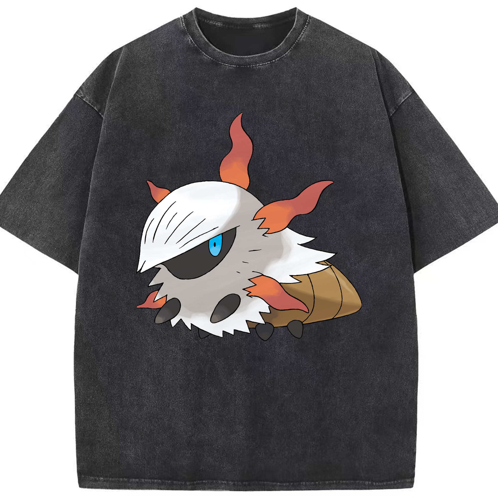 （画像用） ポケットモンスター Pokémon 綿100% ヴィンテージ風 半袖Tシャツ（フロントプリント）