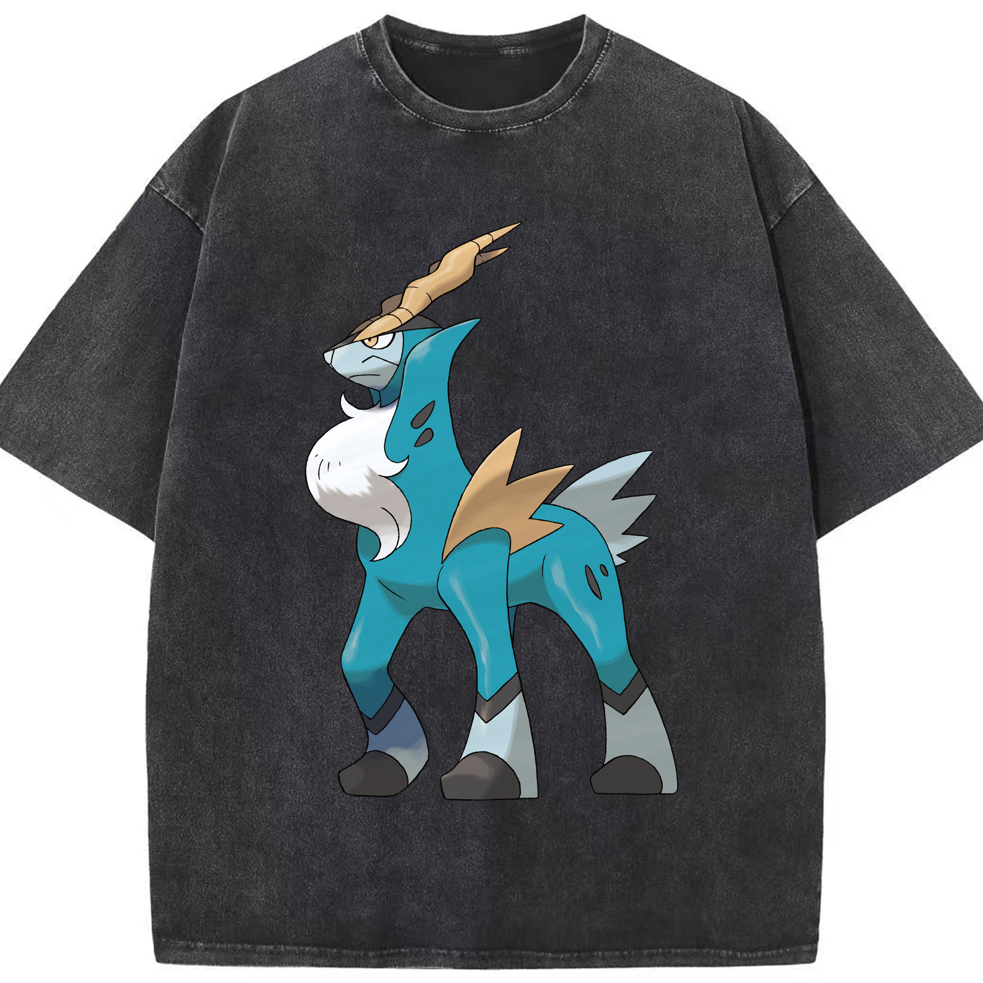 （画像用） ポケットモンスター Pokémon 綿100% ヴィンテージ風 半袖Tシャツ（フロントプリント）