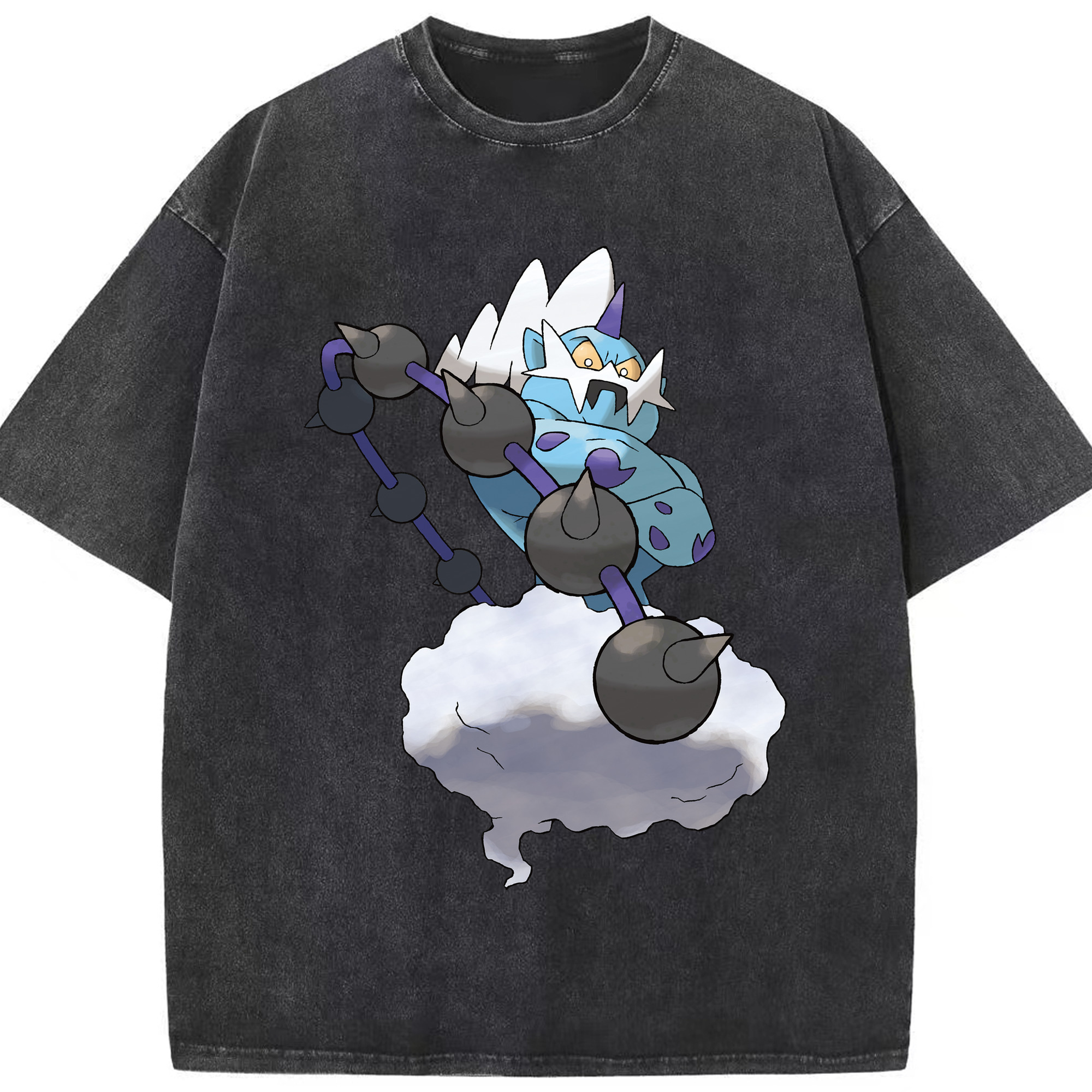（画像用） ポケットモンスター Pokémon 綿100% ヴィンテージ風 半袖Tシャツ（フロントプリント）
