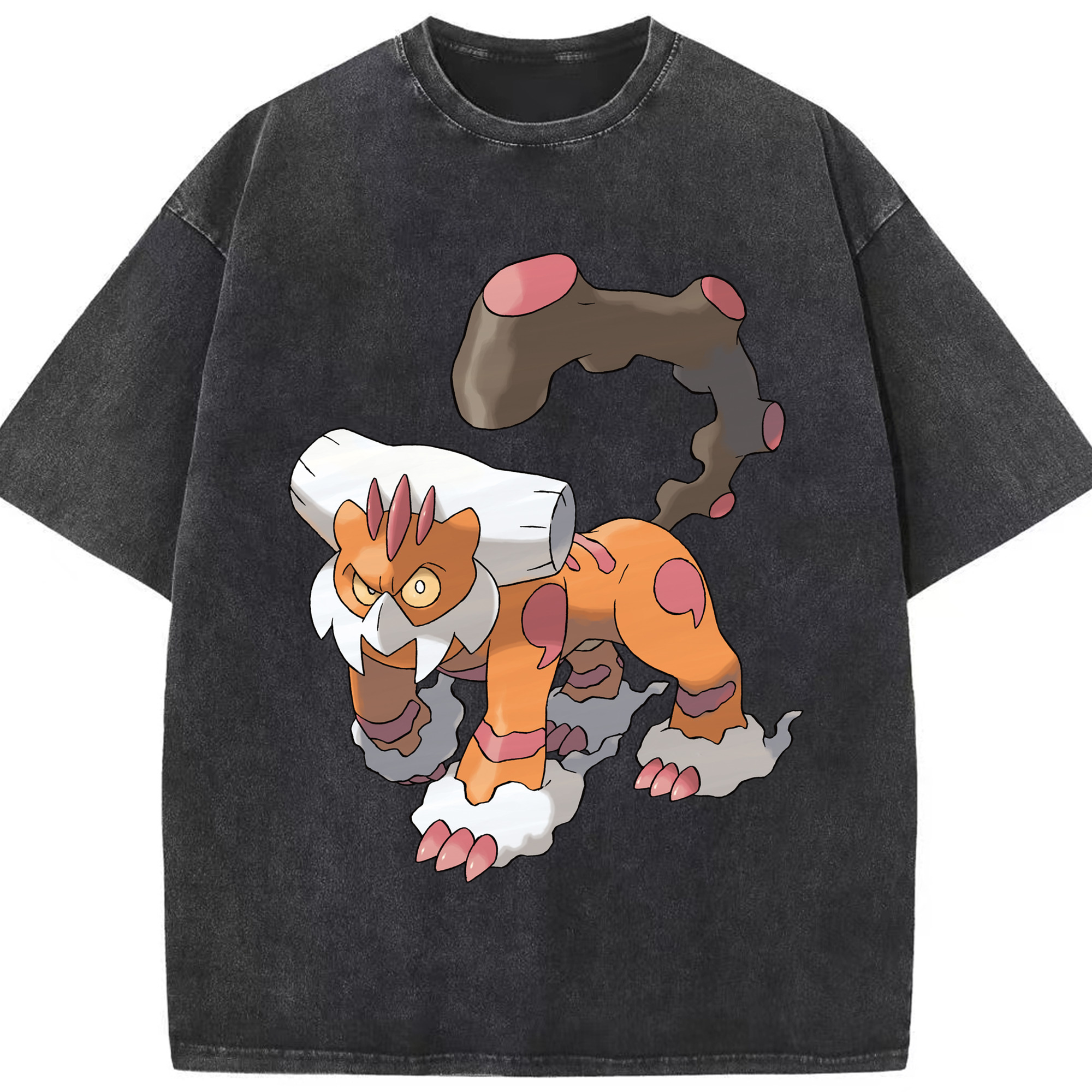 （画像用） ポケットモンスター Pokémon 綿100% ヴィンテージ風 半袖Tシャツ（フロントプリント）