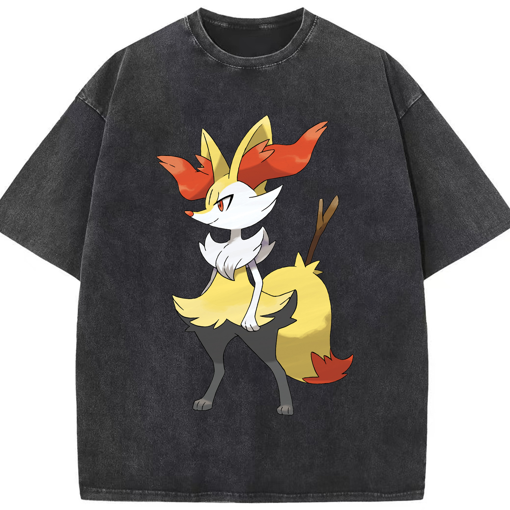 （画像用） ポケットモンスター Pokémon 綿100% ヴィンテージ風 半袖Tシャツ（フロントプリント）
