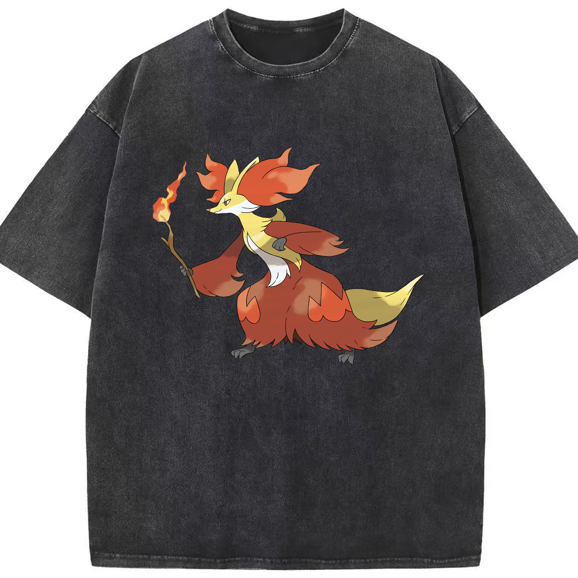 （画像用） ポケットモンスター Pokémon 綿100% ヴィンテージ風 半袖Tシャツ（フロントプリント）