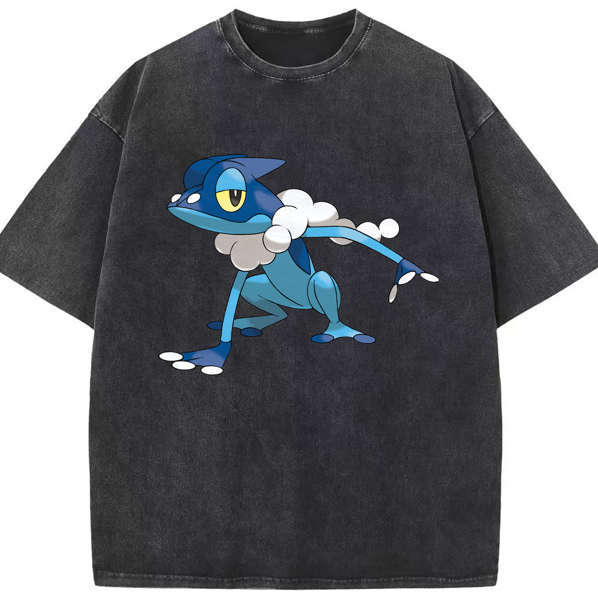 （画像用） ポケットモンスター Pokémon 綿100% ヴィンテージ風 半袖Tシャツ（フロントプリント）