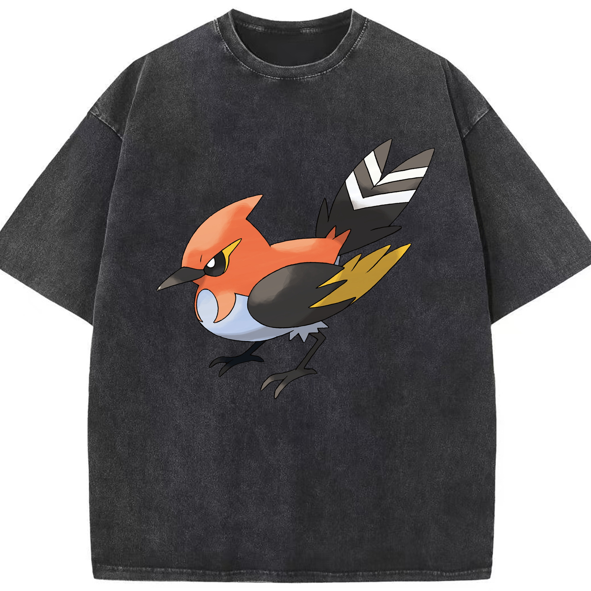 （画像用） ポケットモンスター Pokémon 綿100% ヴィンテージ風 半袖Tシャツ（フロントプリント）