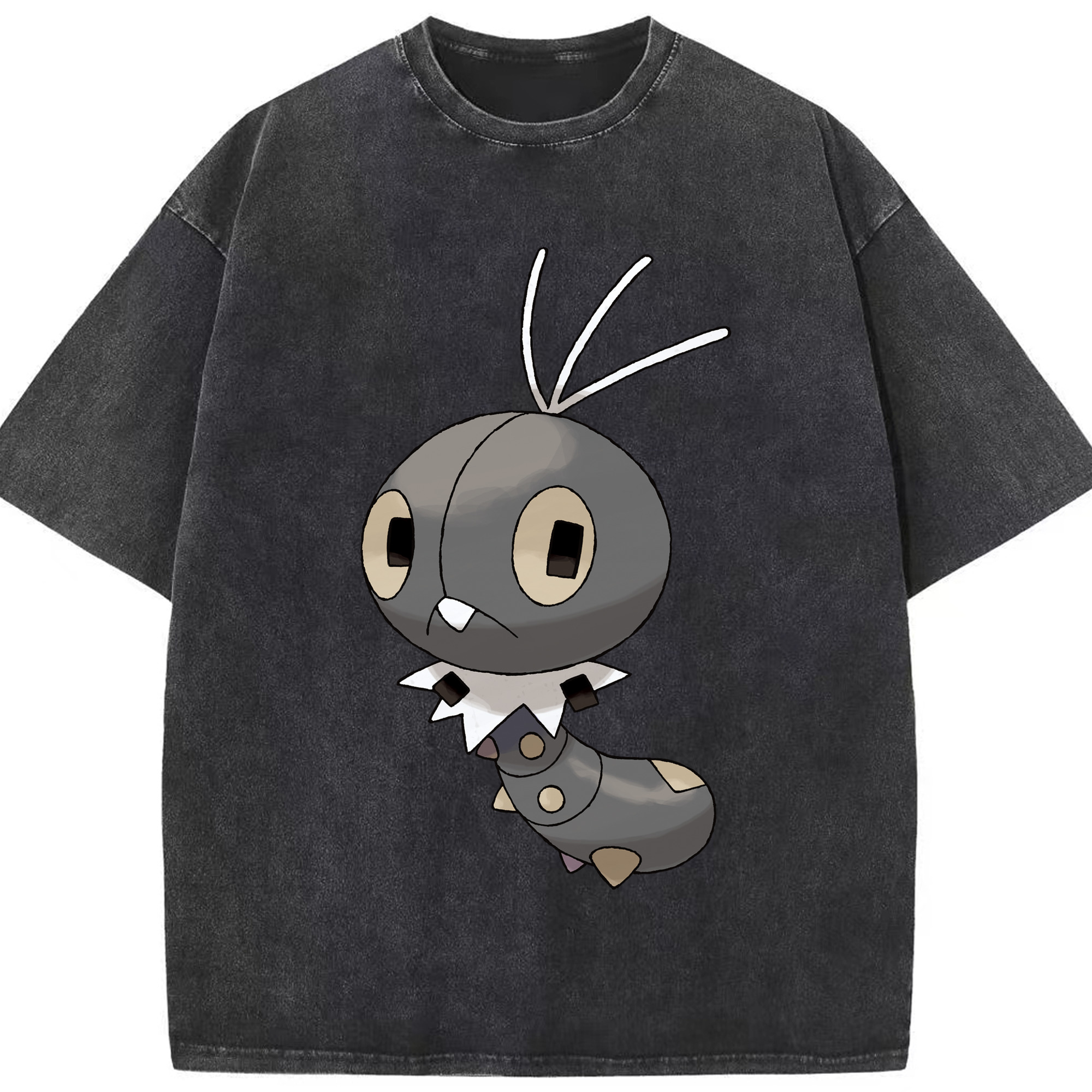 （画像用） ポケットモンスター Pokémon 綿100% ヴィンテージ風 半袖Tシャツ（フロントプリント）