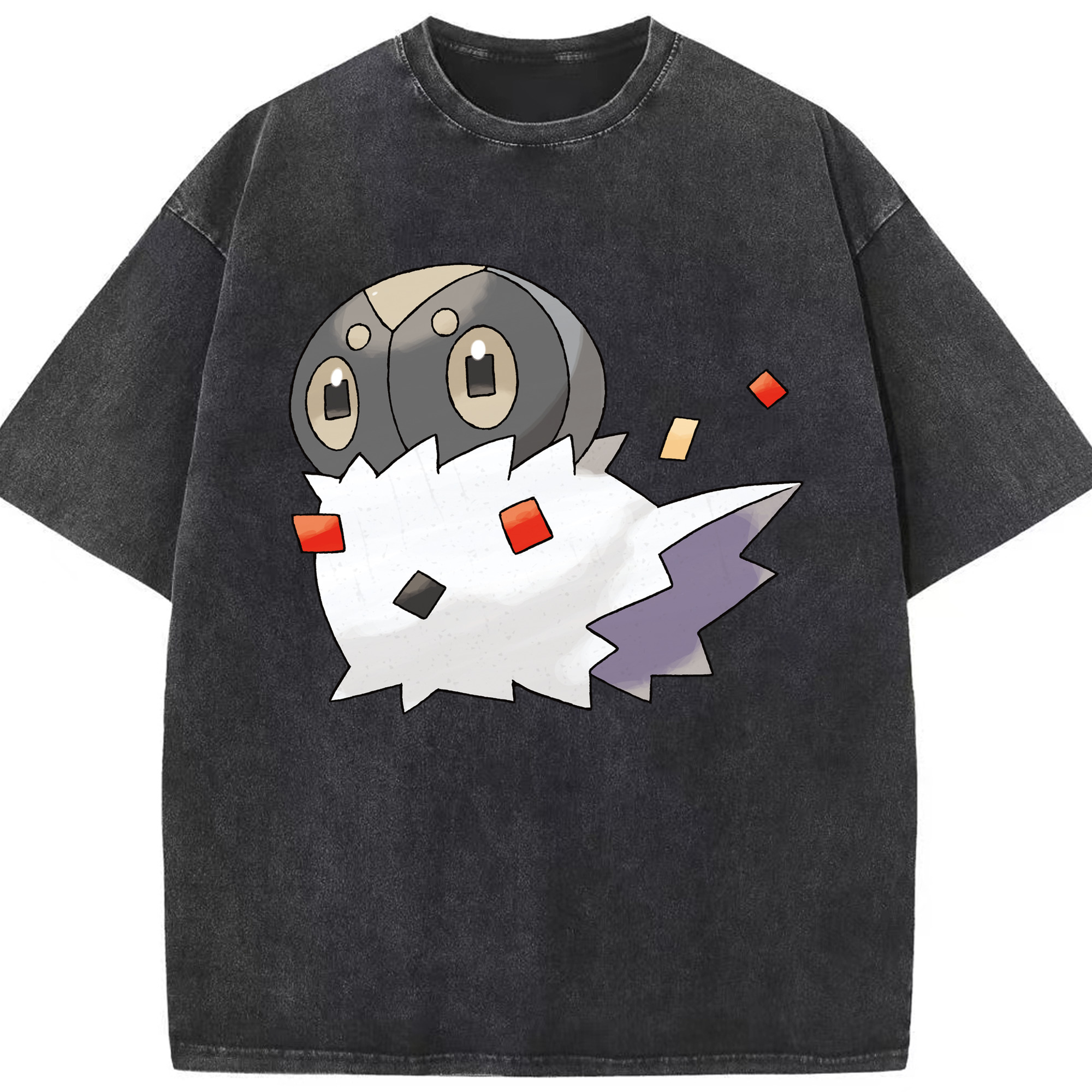 （画像用） ポケットモンスター Pokémon 綿100% ヴィンテージ風 半袖Tシャツ（フロントプリント）