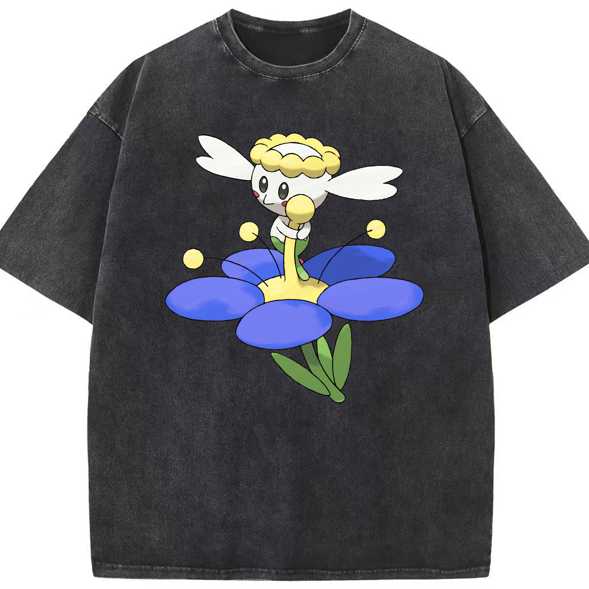 （画像用） ポケットモンスター Pokémon 綿100% ヴィンテージ風 半袖Tシャツ（フロントプリント）