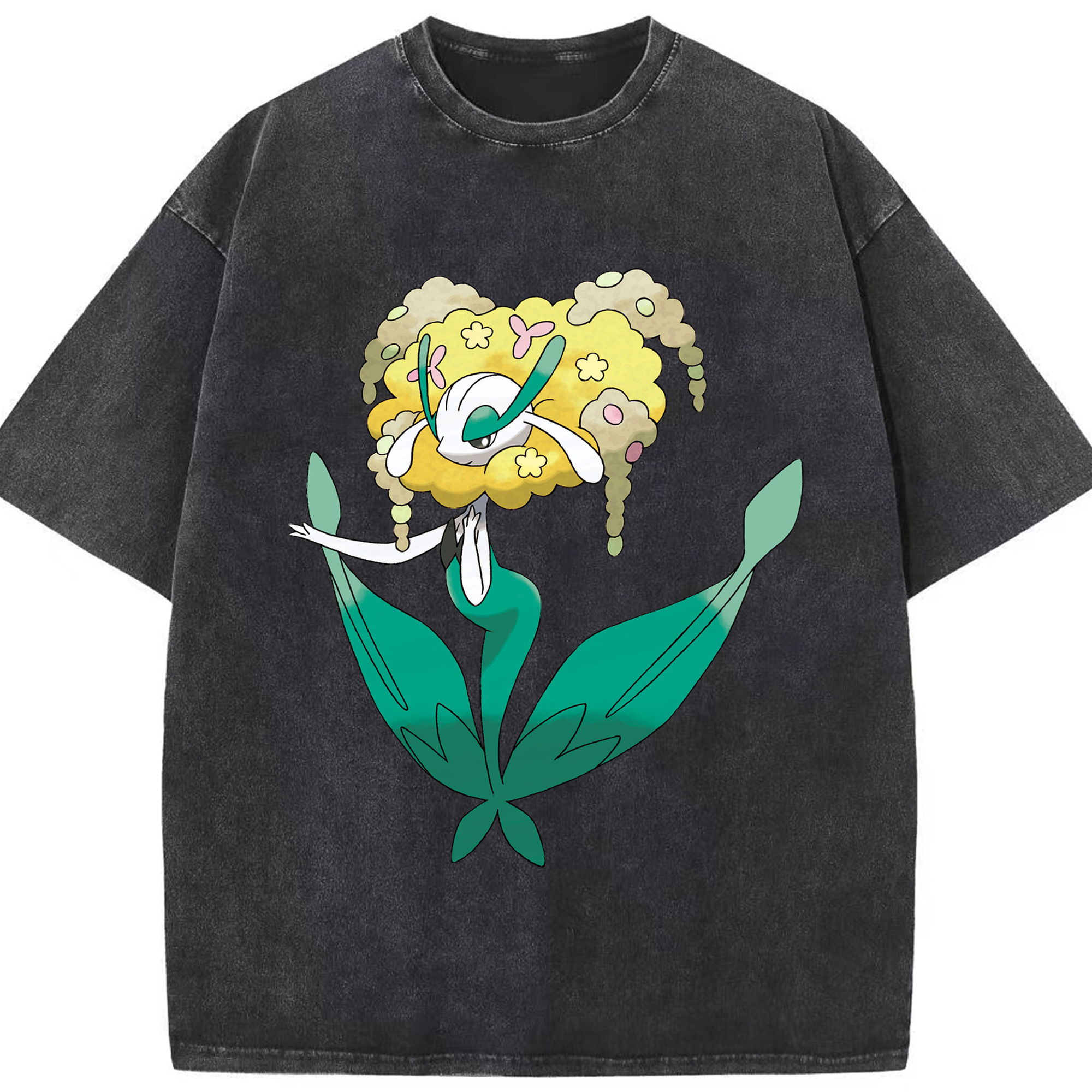 （画像用） ポケットモンスター Pokémon 綿100% ヴィンテージ風 半袖Tシャツ（フロントプリント）