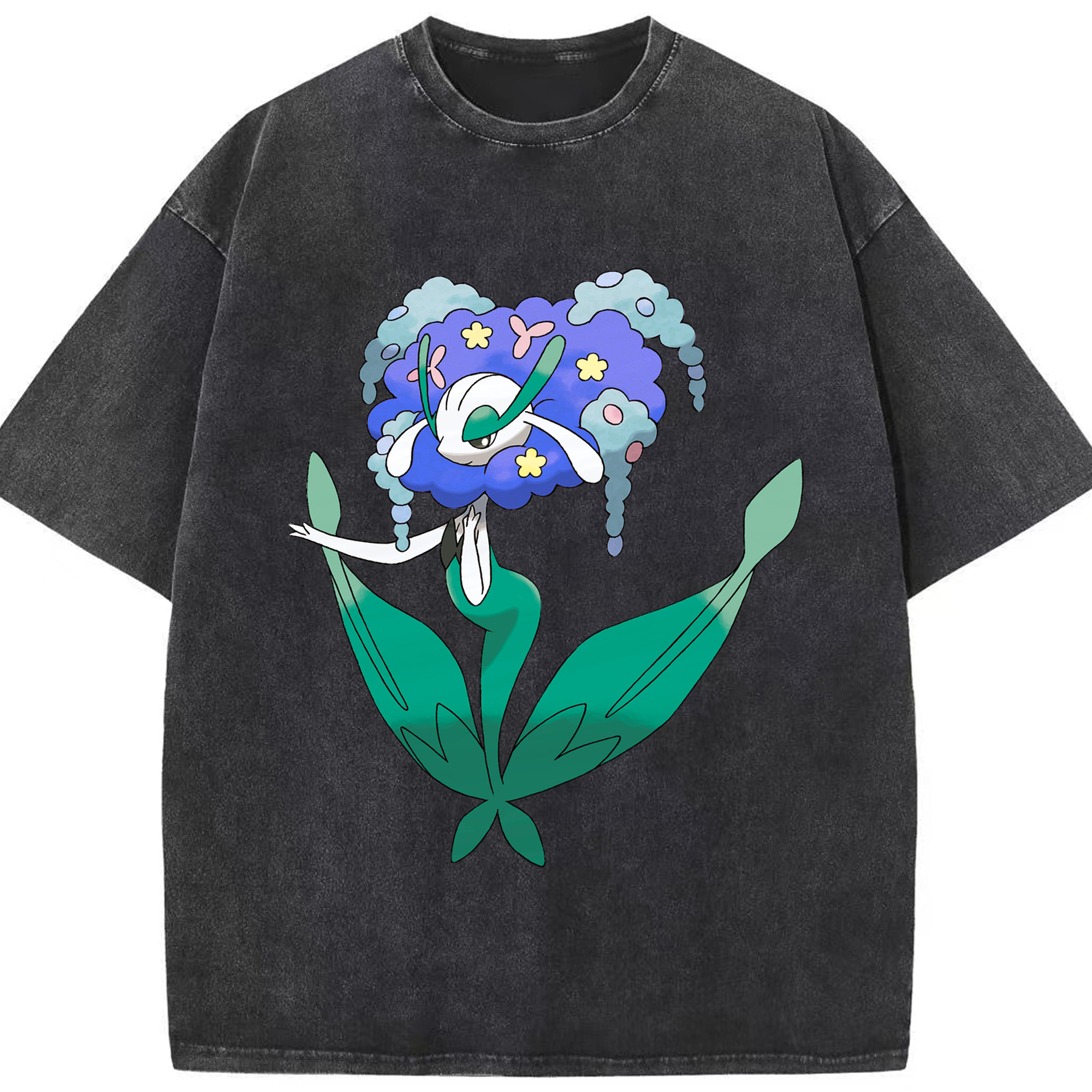 （画像用） ポケットモンスター Pokémon 綿100% ヴィンテージ風 半袖Tシャツ（フロントプリント）