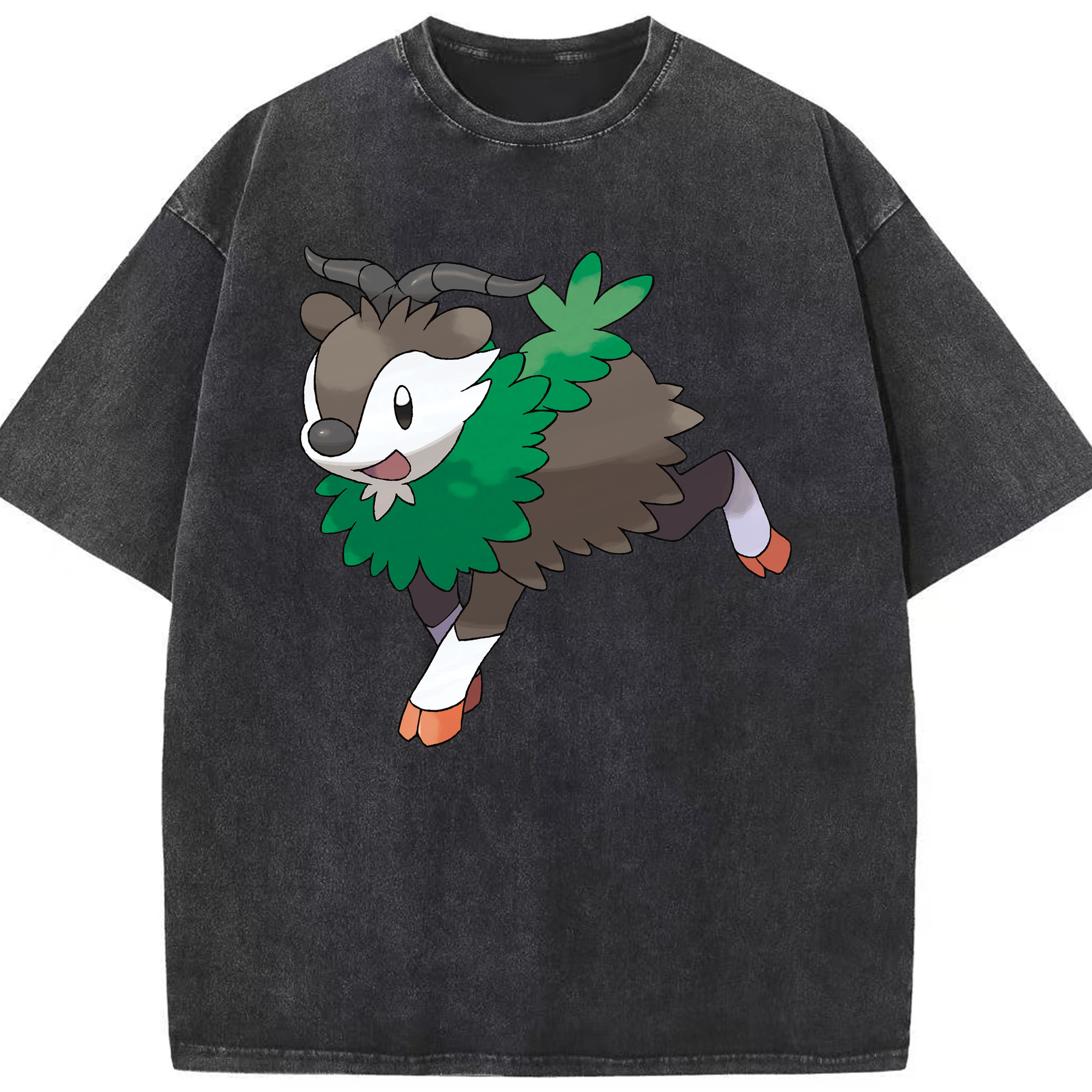 （画像用） ポケットモンスター Pokémon 綿100% ヴィンテージ風 半袖Tシャツ（フロントプリント）