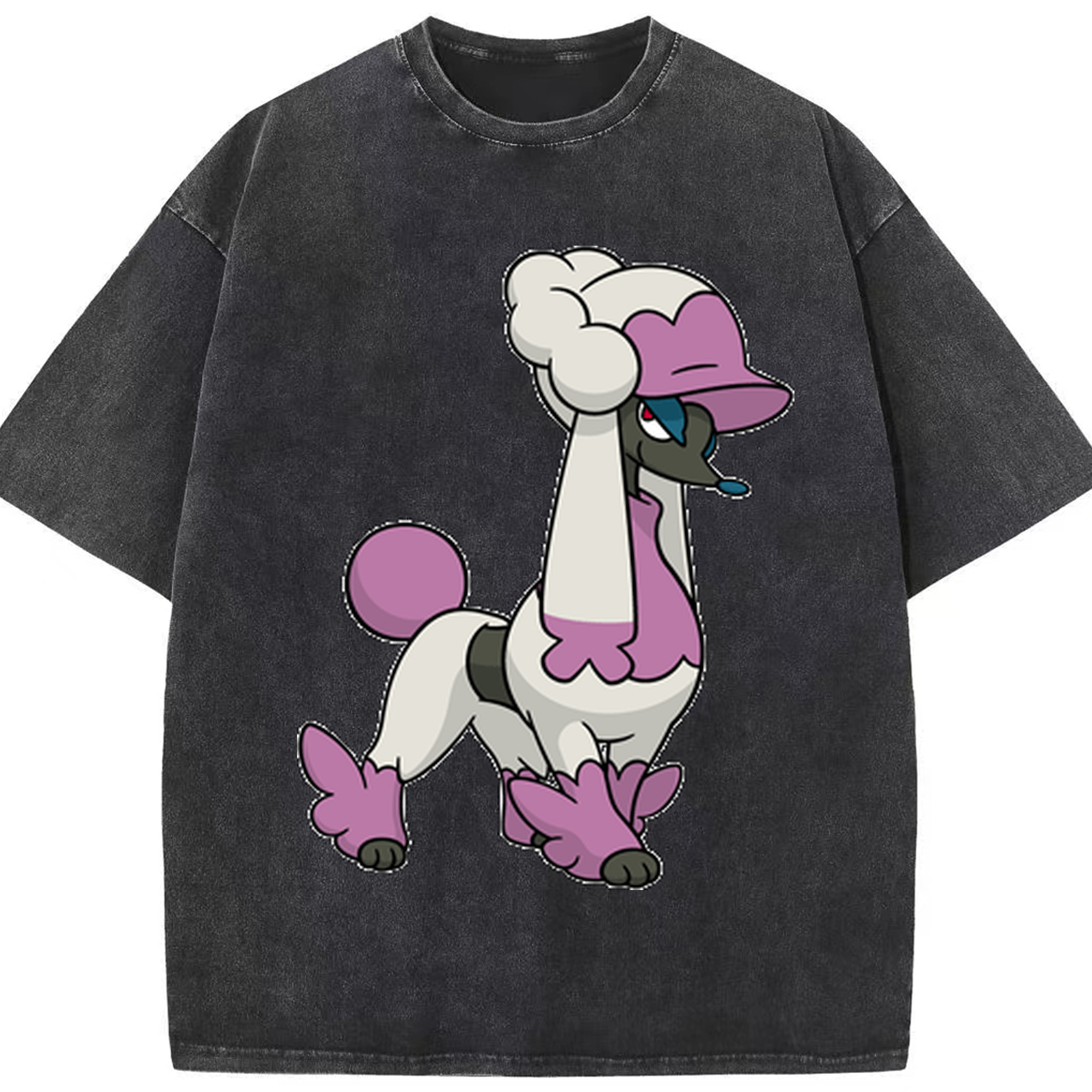 （画像用） ポケットモンスター Pokémon 綿100% ヴィンテージ風 半袖Tシャツ（フロントプリント）