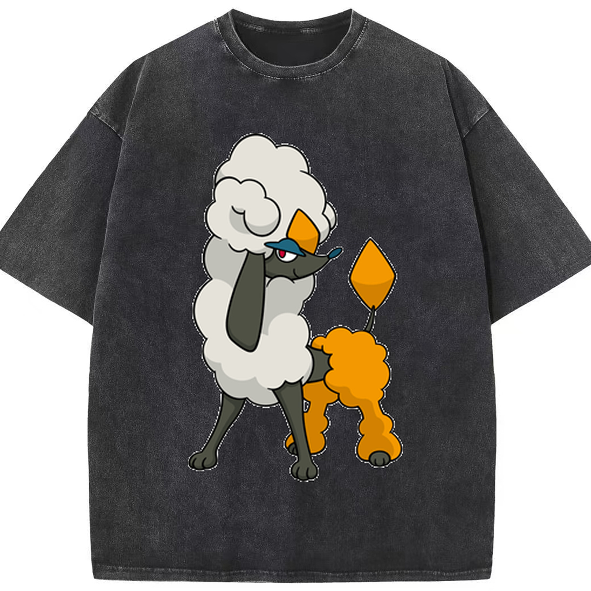 （画像用） ポケットモンスター Pokémon 綿100% ヴィンテージ風 半袖Tシャツ（フロントプリント）
