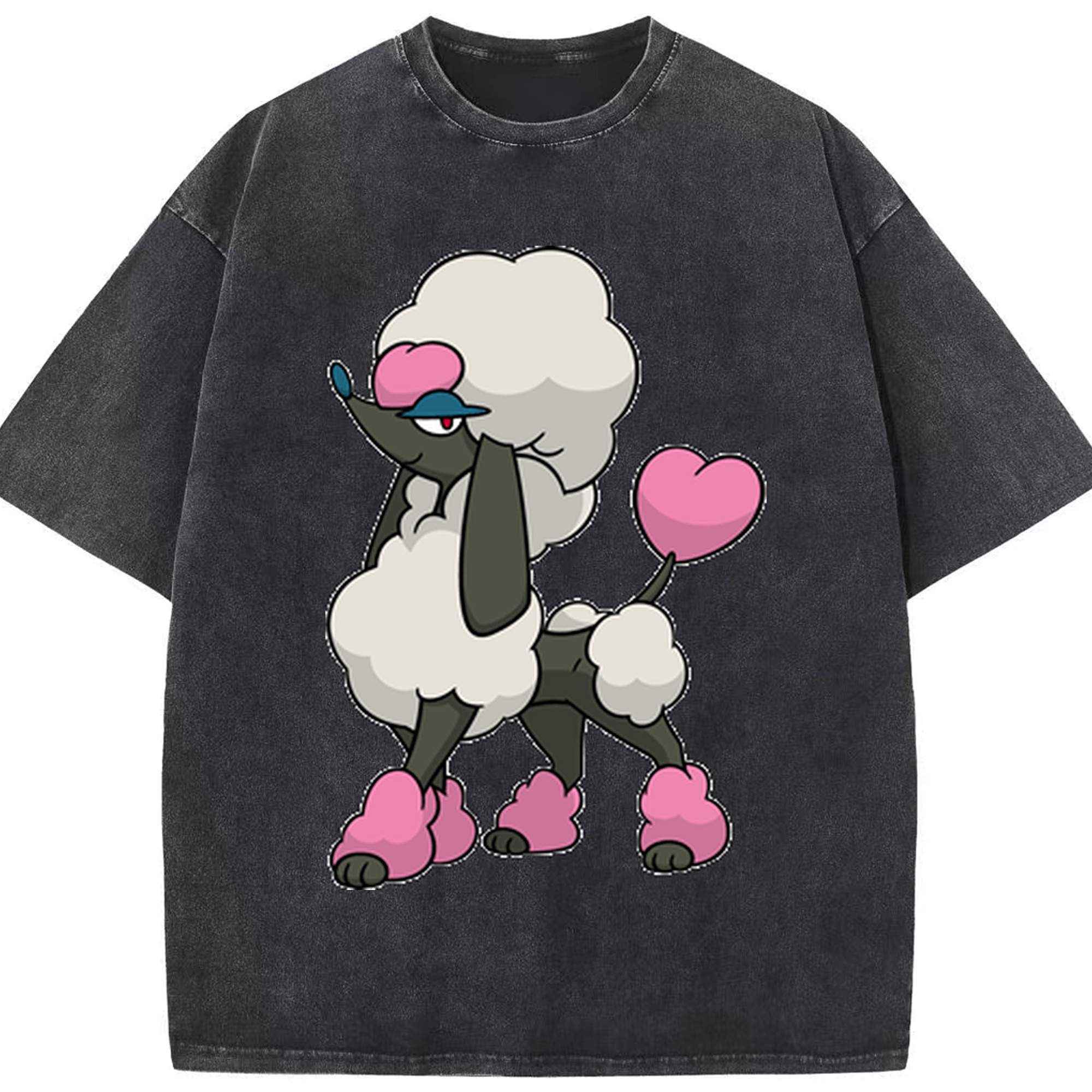 （画像用） ポケットモンスター Pokémon 綿100% ヴィンテージ風 半袖Tシャツ（フロントプリント）