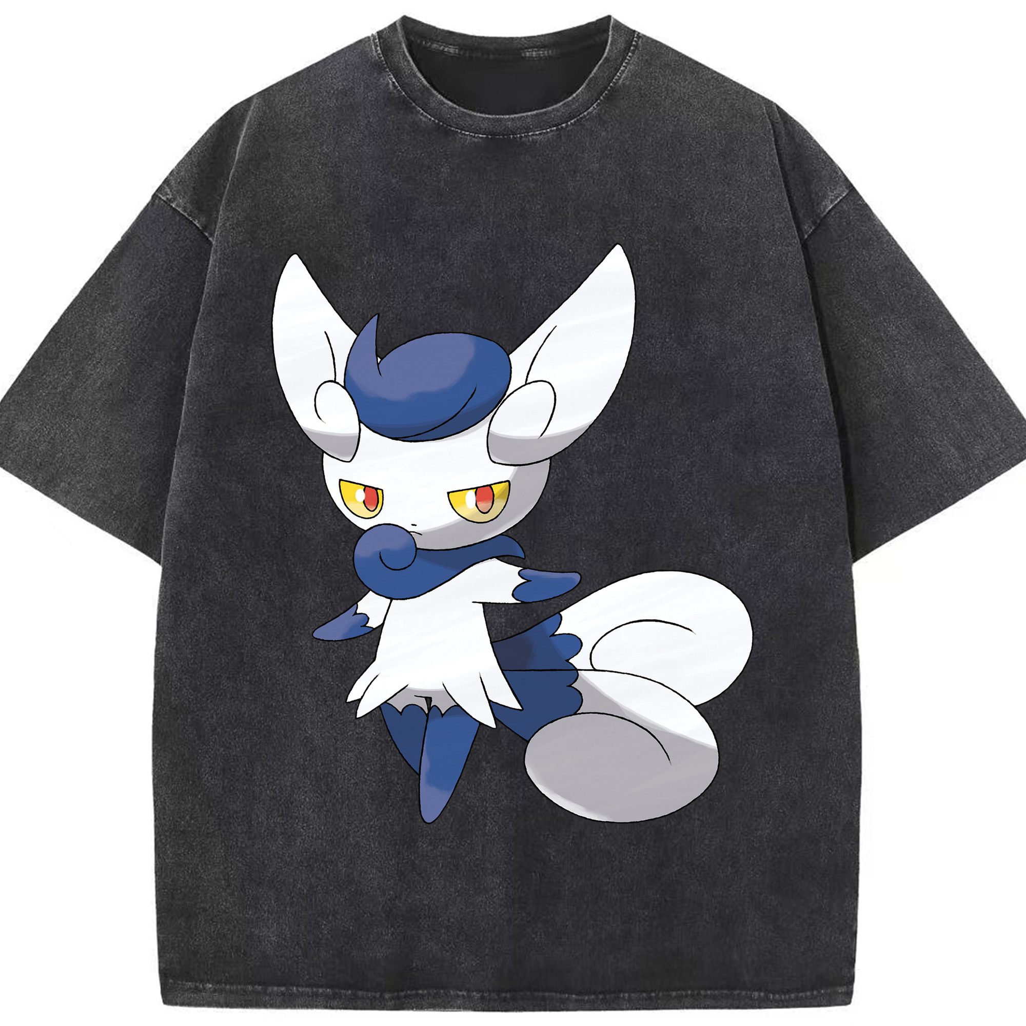 （画像用） ポケットモンスター Pokémon 綿100% ヴィンテージ風 半袖Tシャツ（フロントプリント）