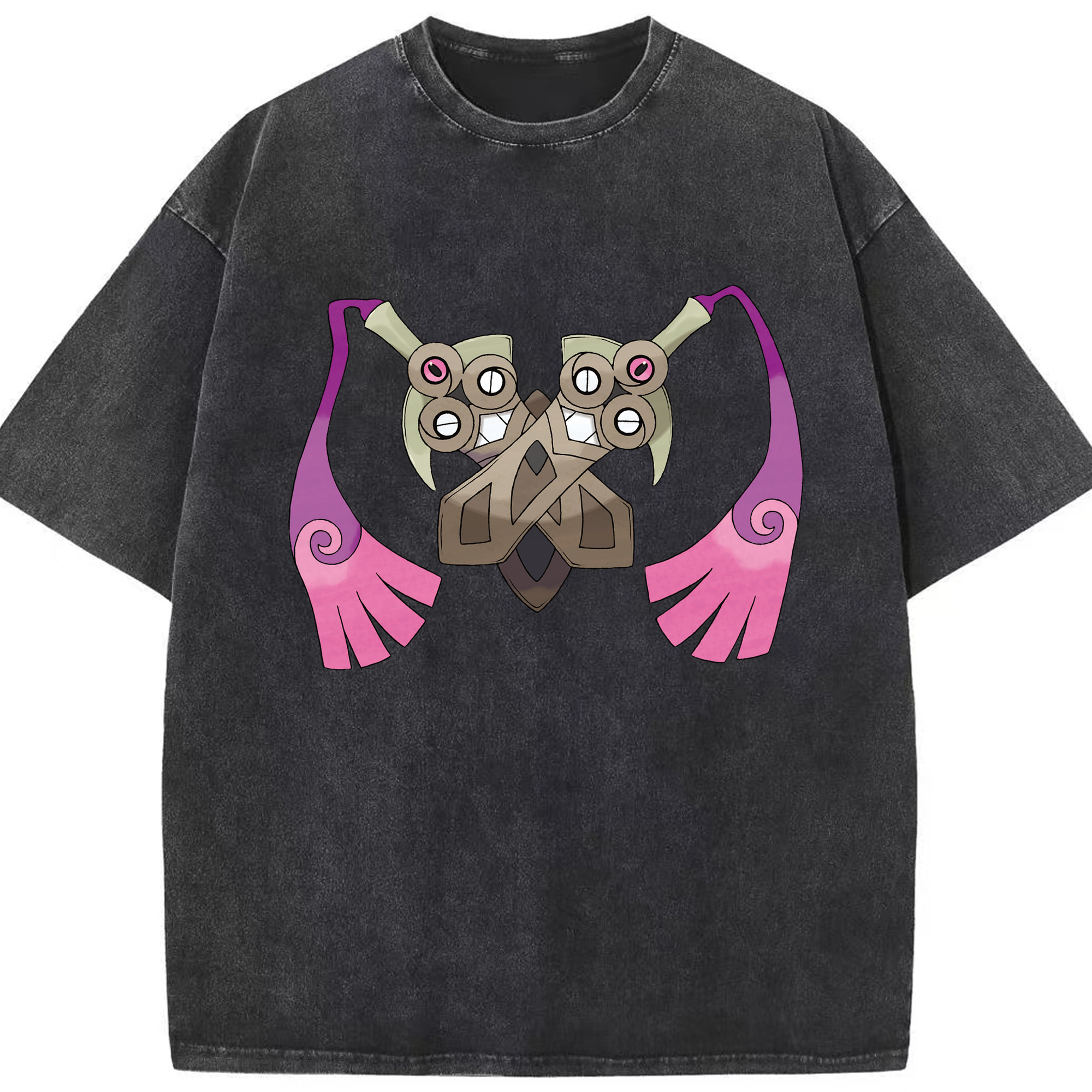 （画像用） ポケットモンスター Pokémon 綿100% ヴィンテージ風 半袖Tシャツ（フロントプリント）