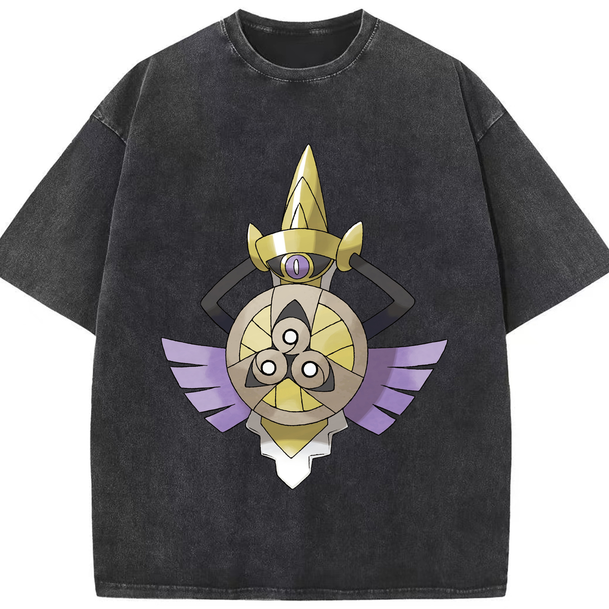 （画像用） ポケットモンスター Pokémon 綿100% ヴィンテージ風 半袖Tシャツ（フロントプリント）