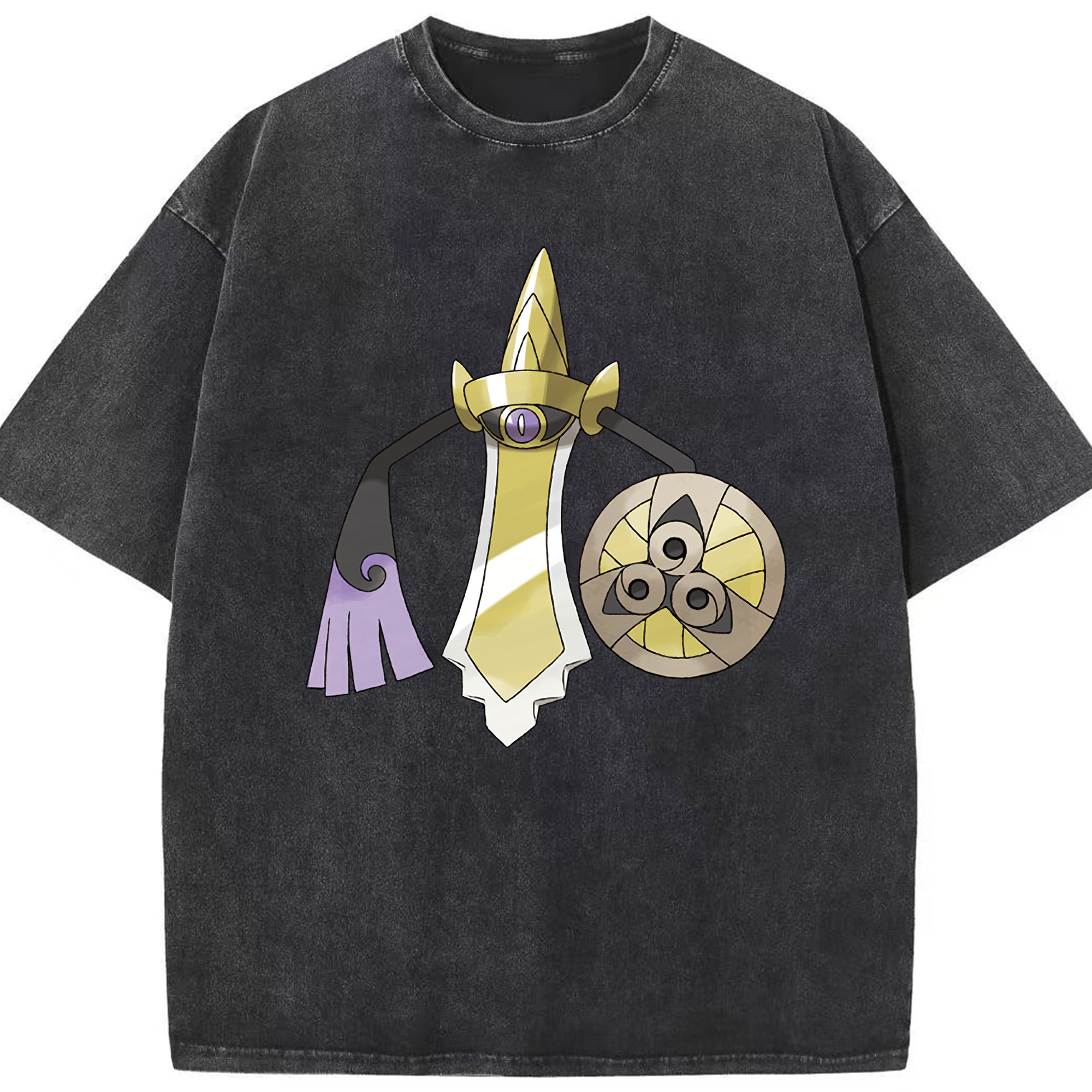 （画像用） ポケットモンスター Pokémon 綿100% ヴィンテージ風 半袖Tシャツ（フロントプリント）