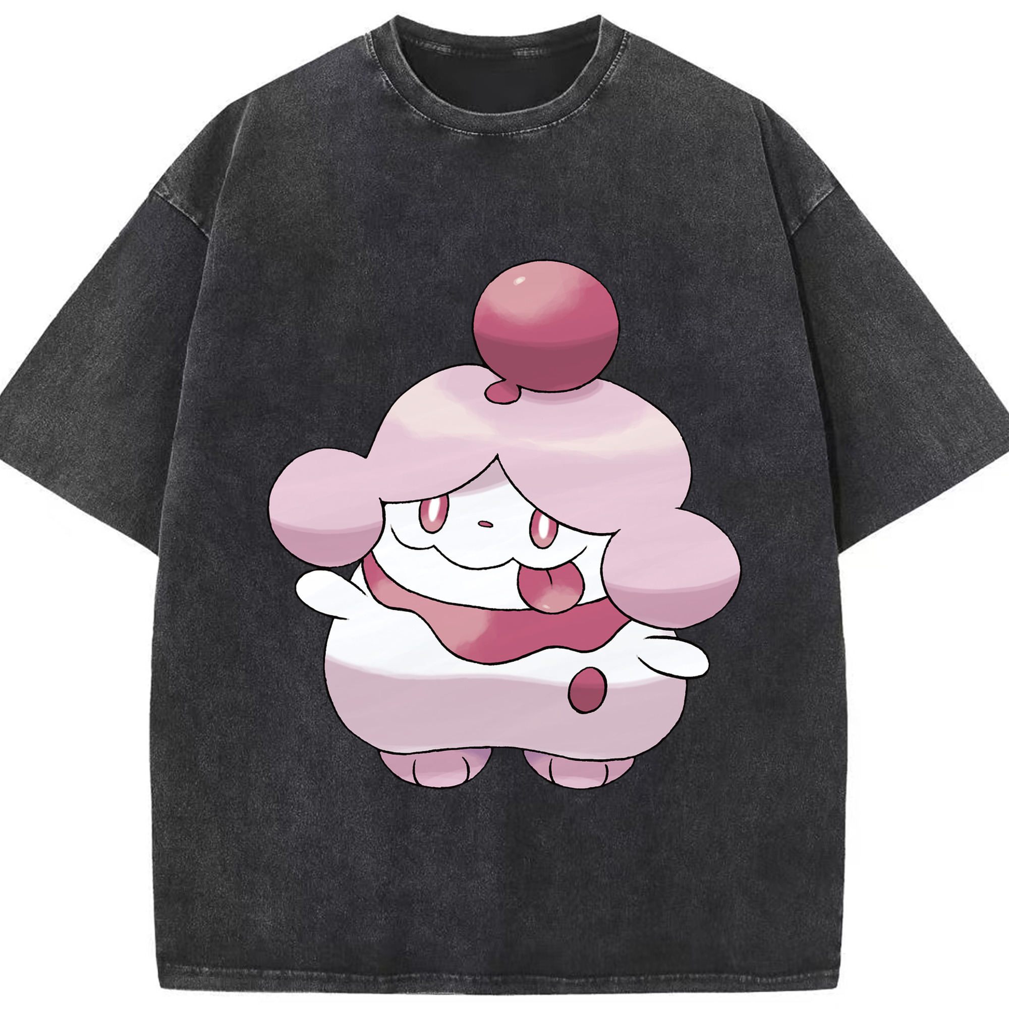（画像用） ポケットモンスター Pokémon 綿100% ヴィンテージ風 半袖Tシャツ（フロントプリント）