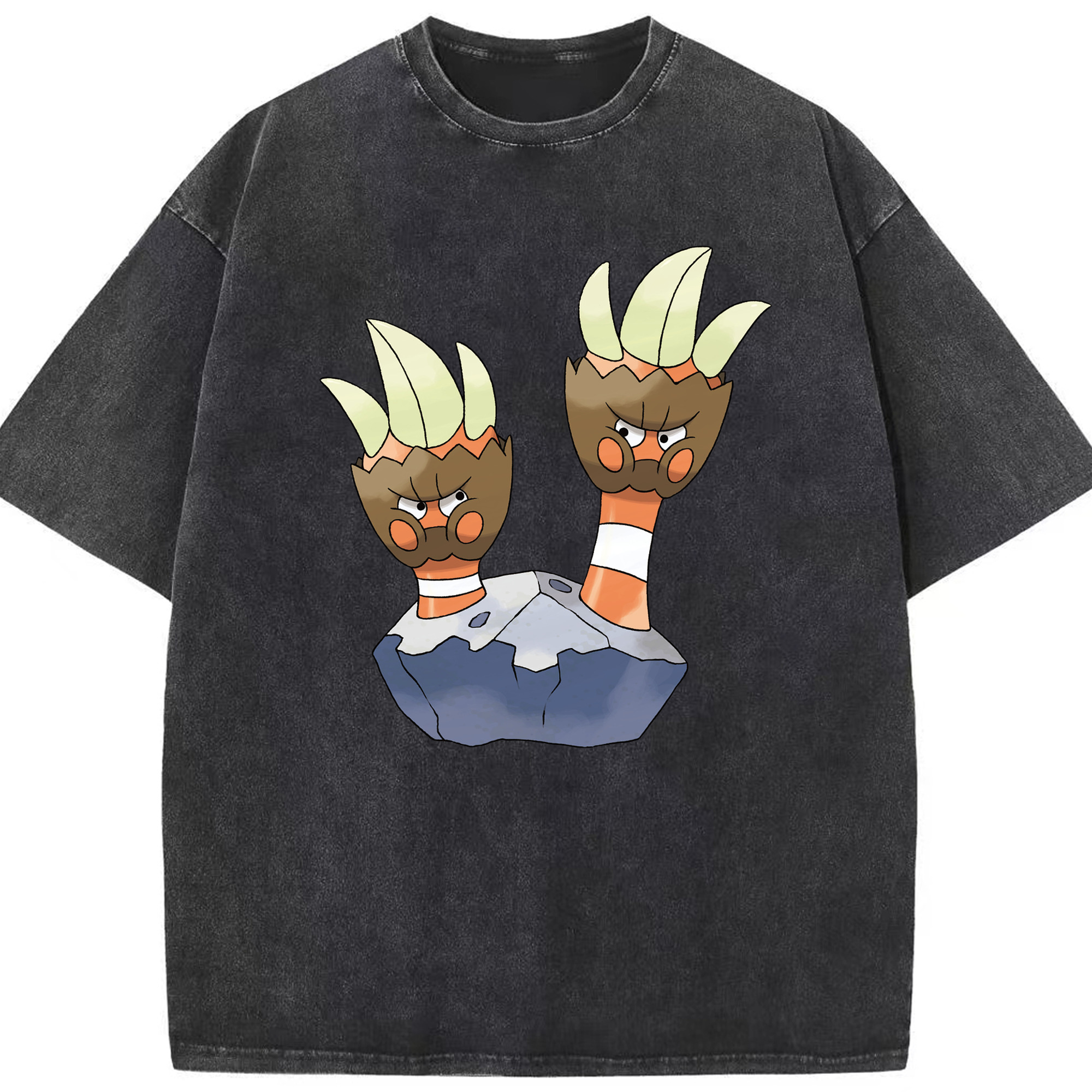 （画像用） ポケットモンスター Pokémon 綿100% ヴィンテージ風 半袖Tシャツ（フロントプリント）