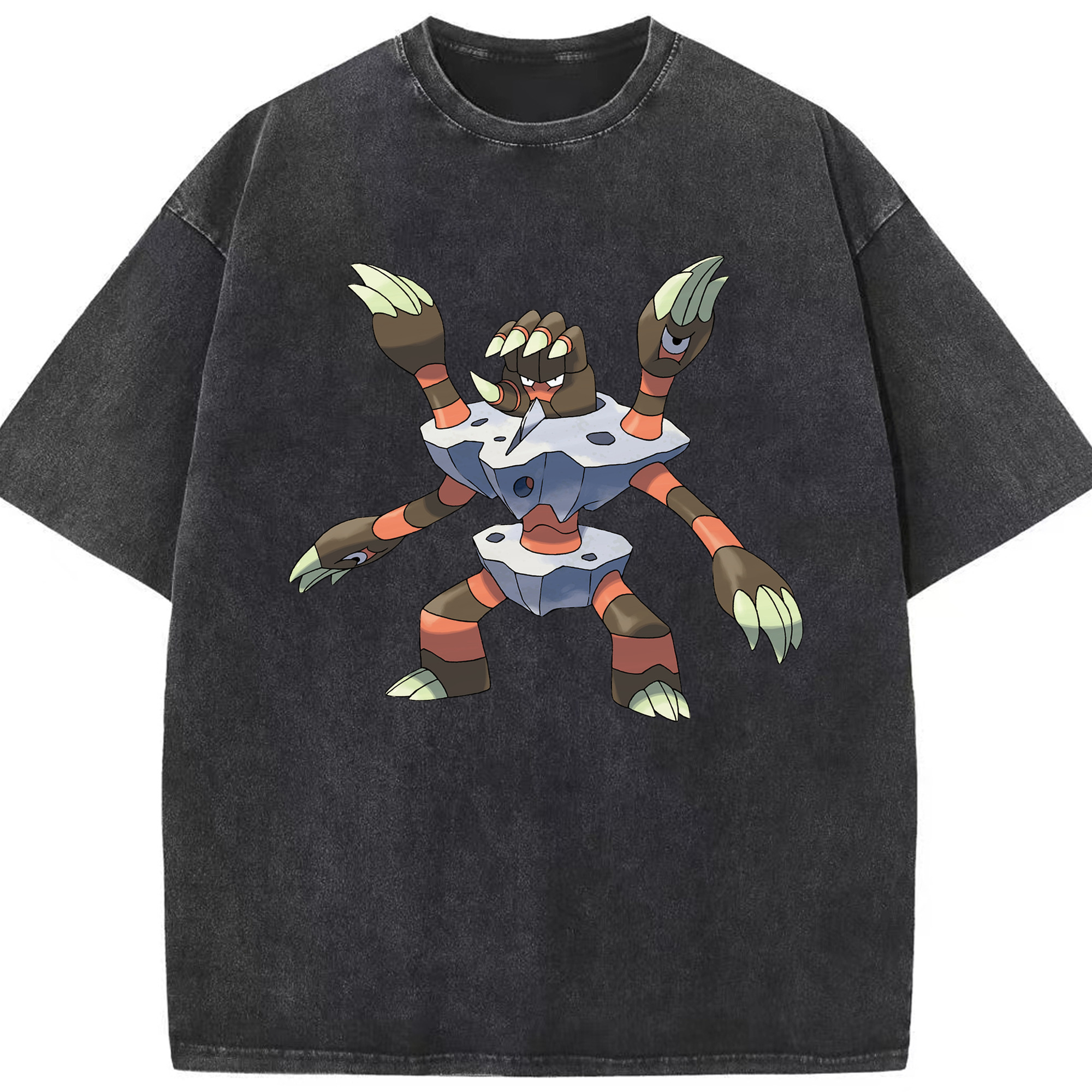 （画像用） ポケットモンスター Pokémon 綿100% ヴィンテージ風 半袖Tシャツ（フロントプリント）