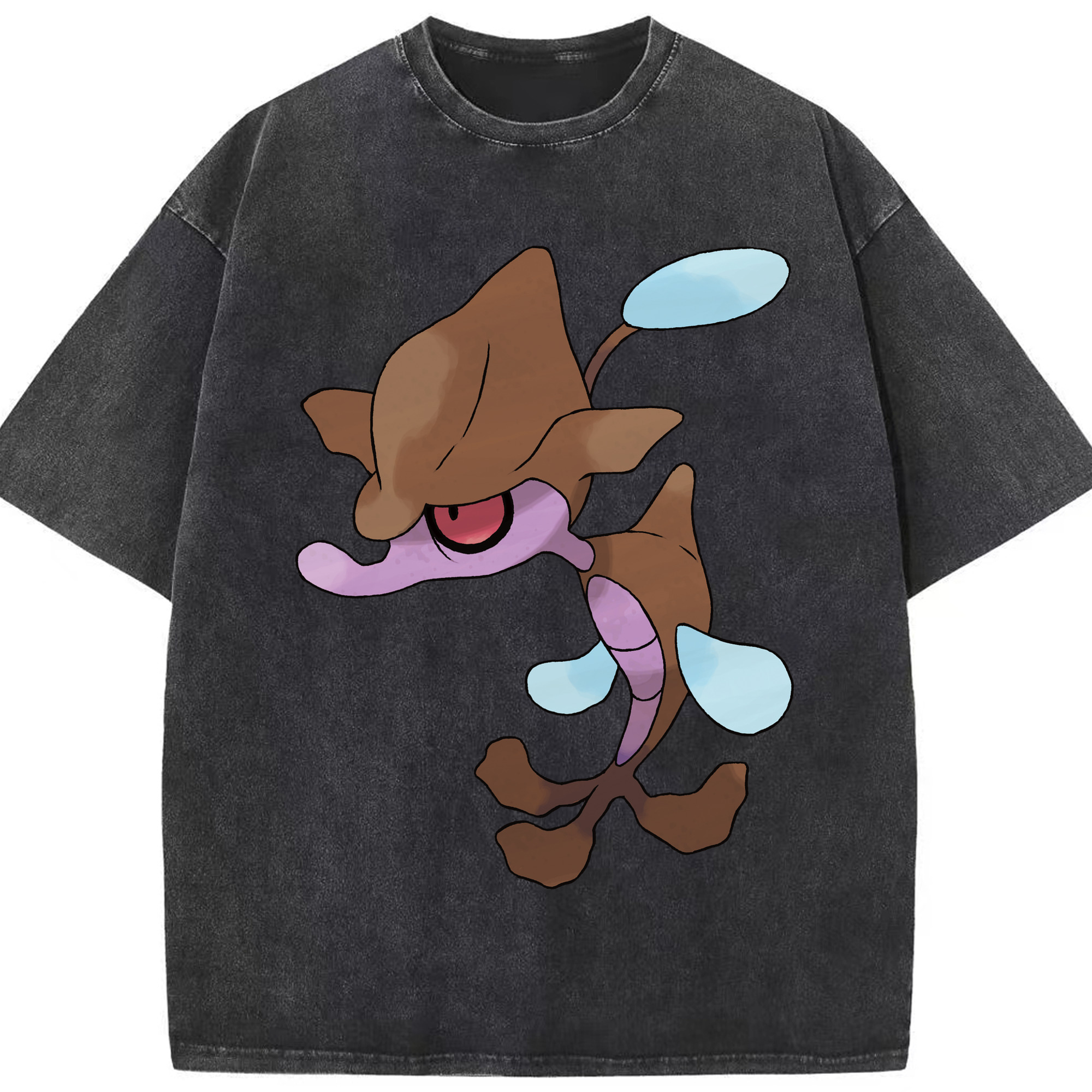 （画像用） ポケットモンスター Pokémon 綿100% ヴィンテージ風 半袖Tシャツ（フロントプリント）