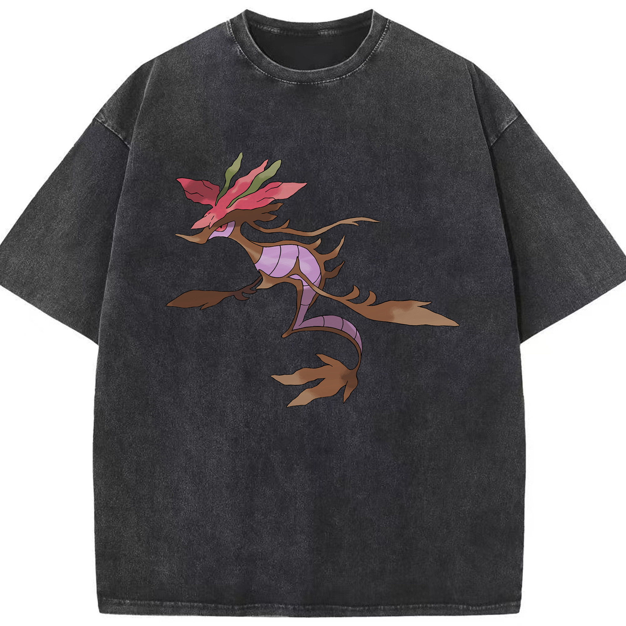 （画像用） ポケットモンスター Pokémon 綿100% ヴィンテージ風 半袖Tシャツ（フロントプリント）