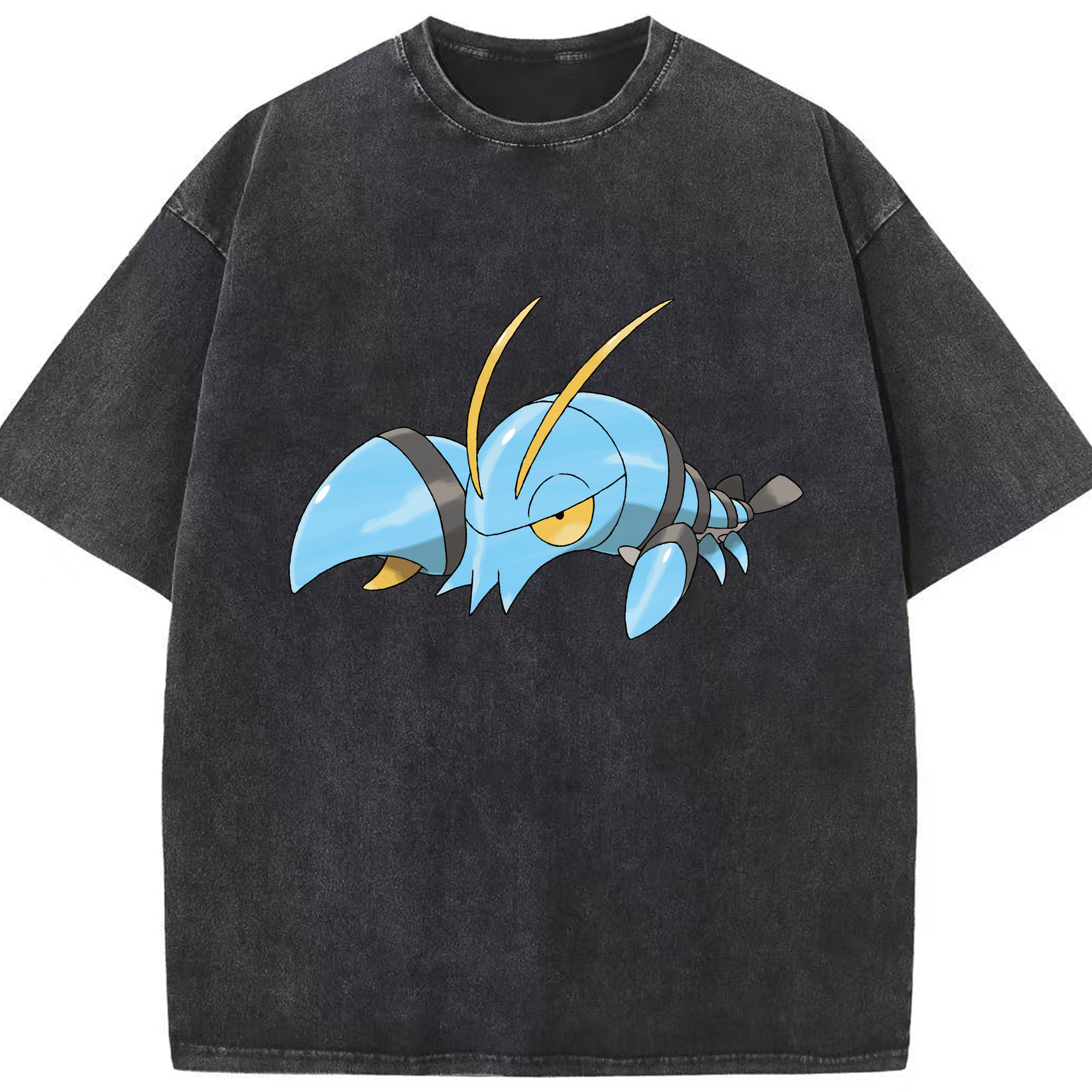 （画像用） ポケットモンスター Pokémon 綿100% ヴィンテージ風 半袖Tシャツ（フロントプリント）