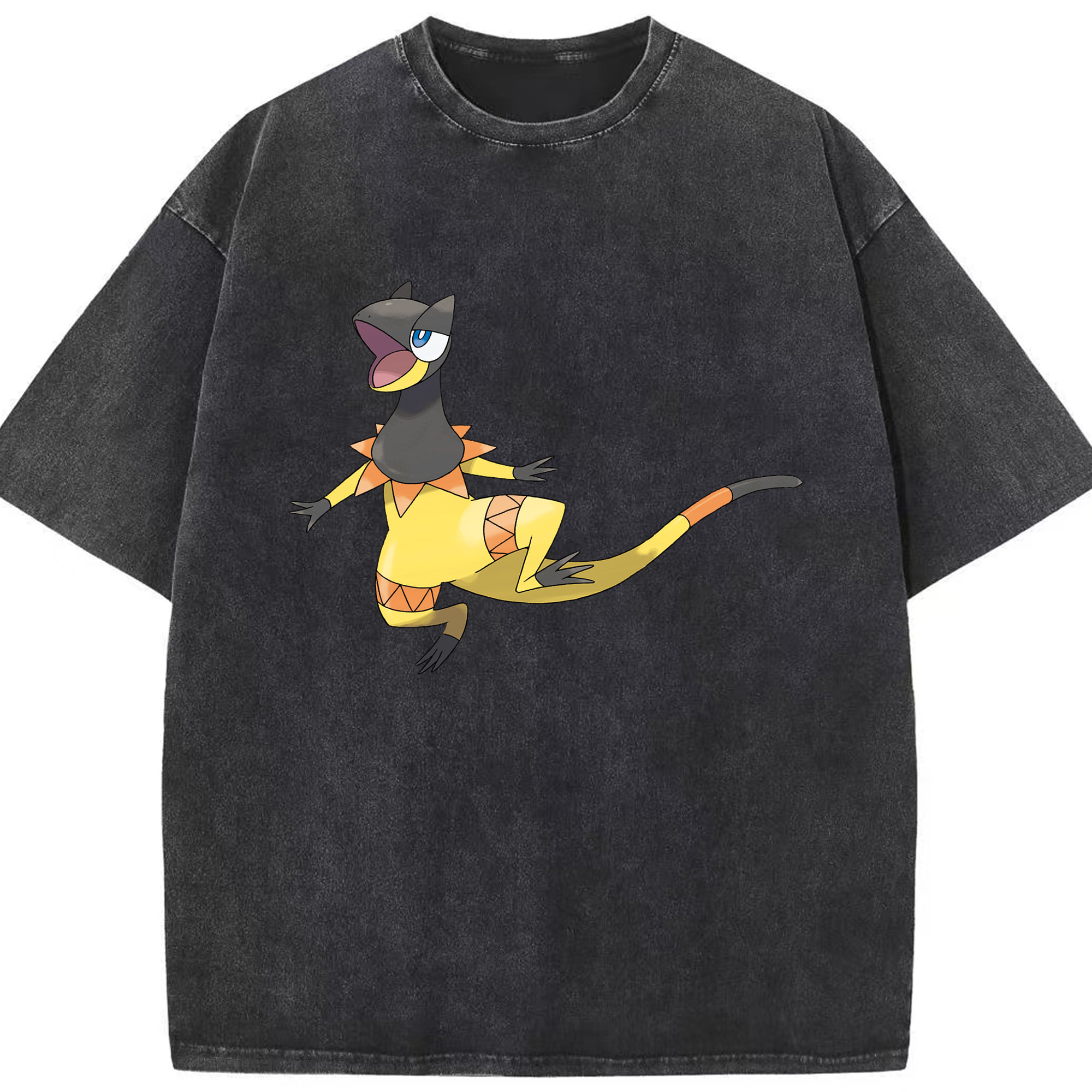（画像用） ポケットモンスター Pokémon 綿100% ヴィンテージ風 半袖Tシャツ（フロントプリント）