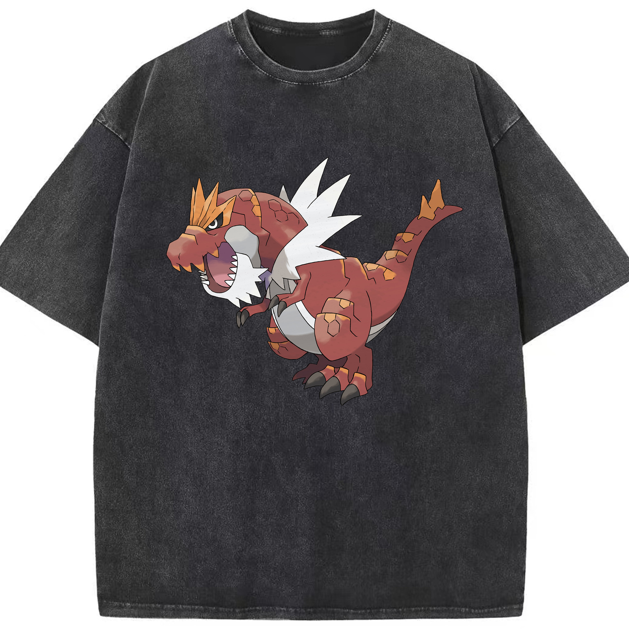 （画像用） ポケットモンスター Pokémon 綿100% ヴィンテージ風 半袖Tシャツ（フロントプリント）