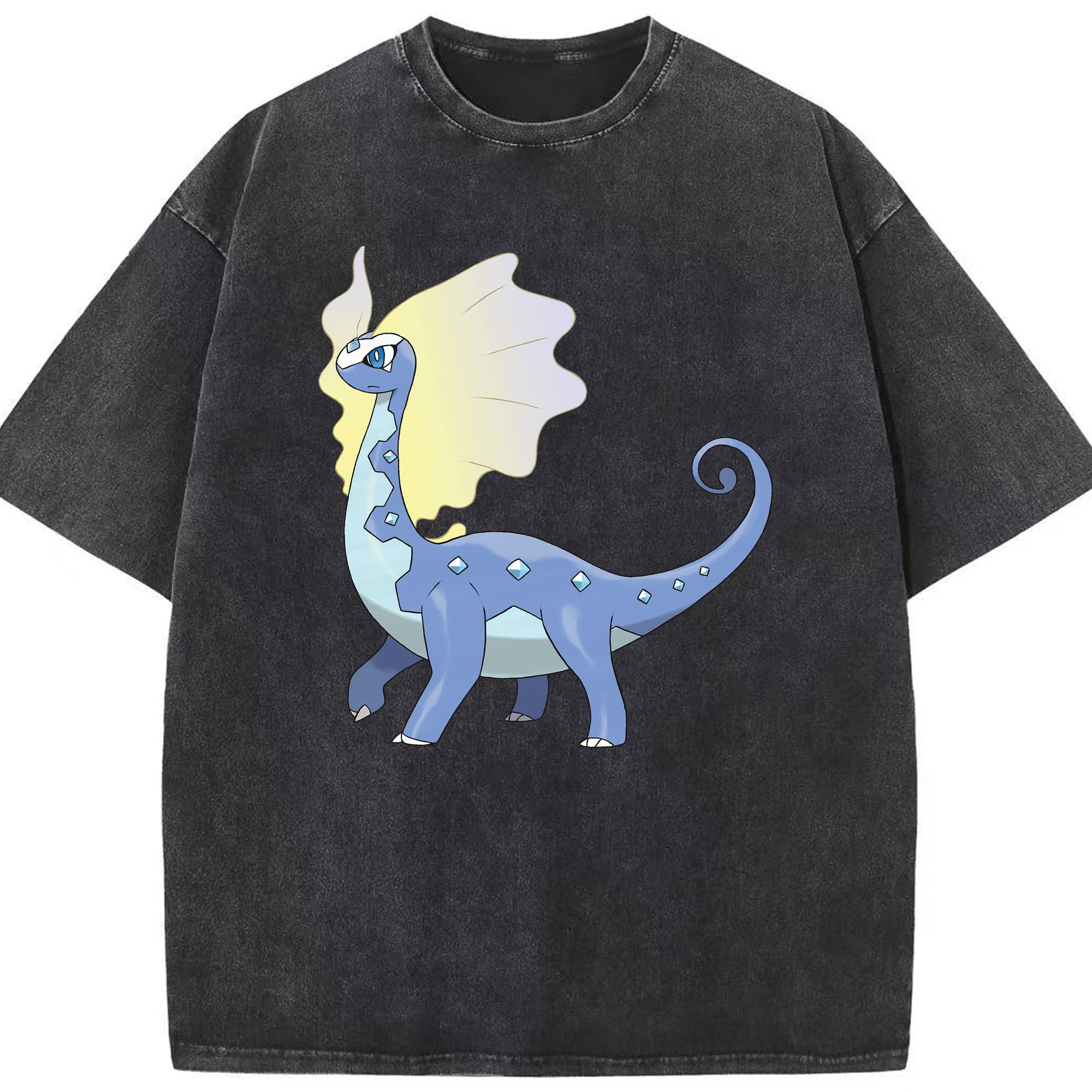 （画像用） ポケットモンスター Pokémon 綿100% ヴィンテージ風 半袖Tシャツ（フロントプリント）