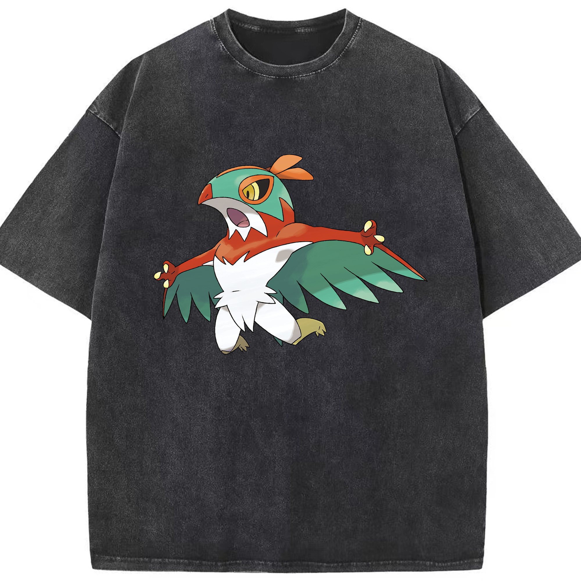 （画像用） ポケットモンスター Pokémon 綿100% ヴィンテージ風 半袖Tシャツ（フロントプリント）