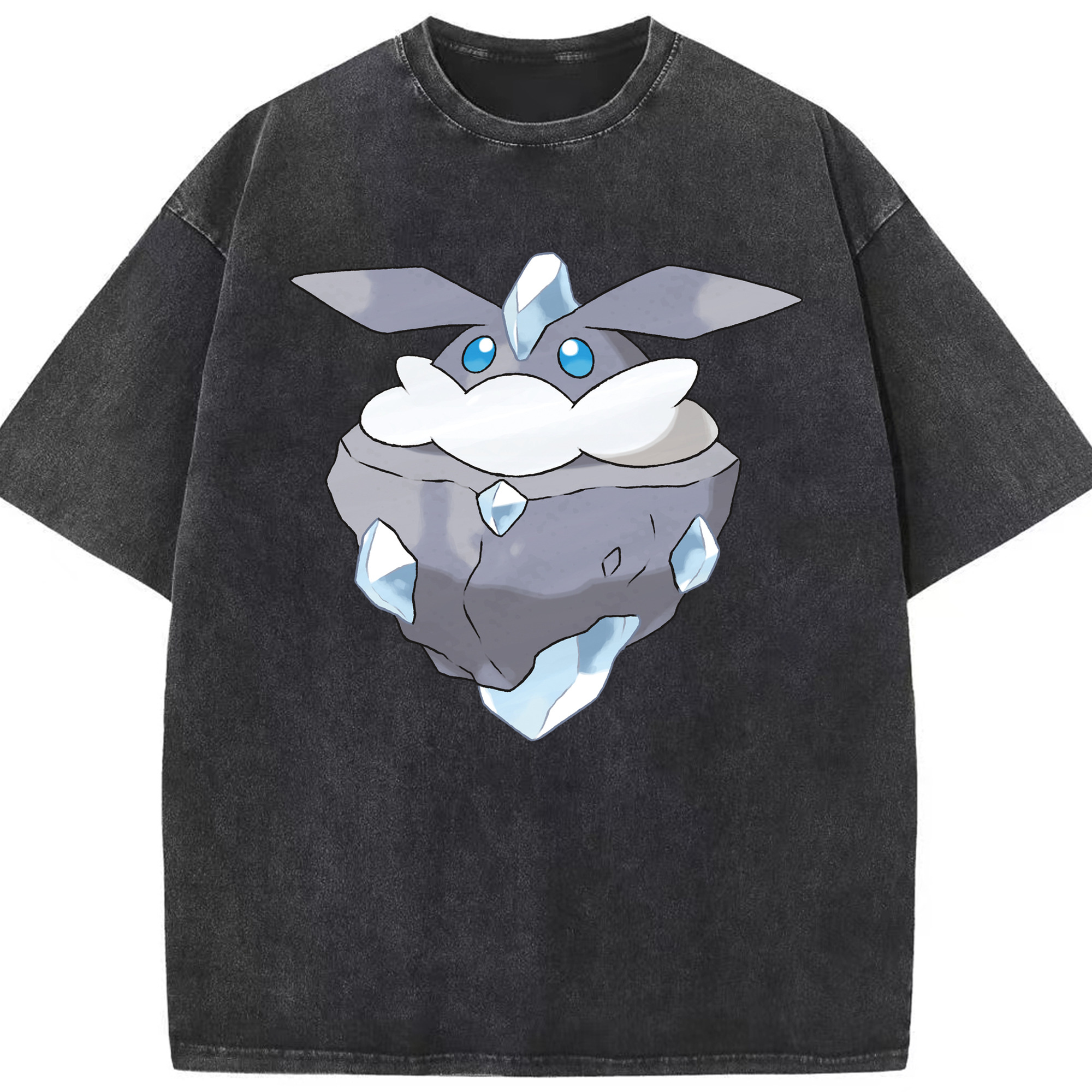 （画像用） ポケットモンスター Pokémon 綿100% ヴィンテージ風 半袖Tシャツ（フロントプリント）