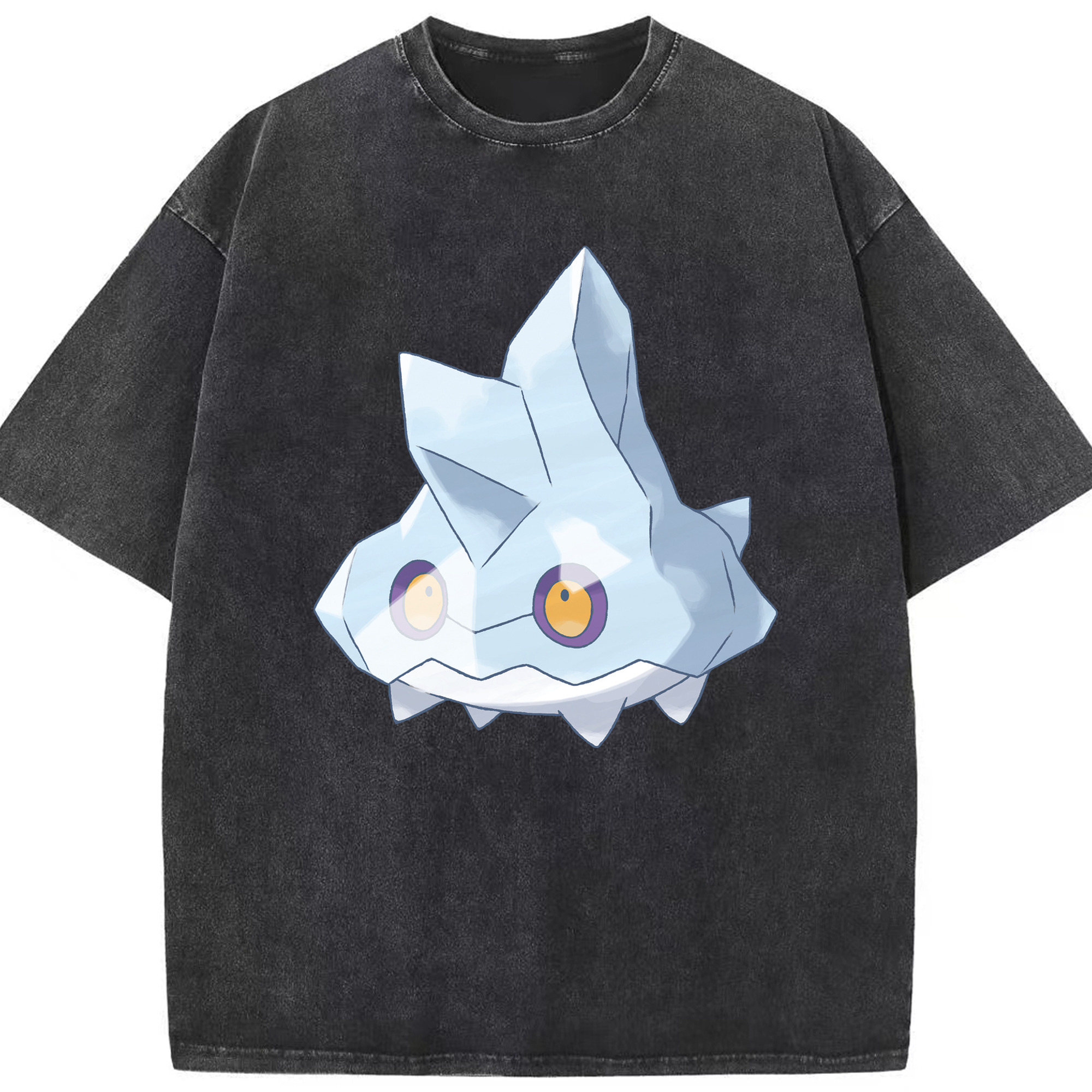 （画像用） ポケットモンスター Pokémon 綿100% ヴィンテージ風 半袖Tシャツ（フロントプリント）