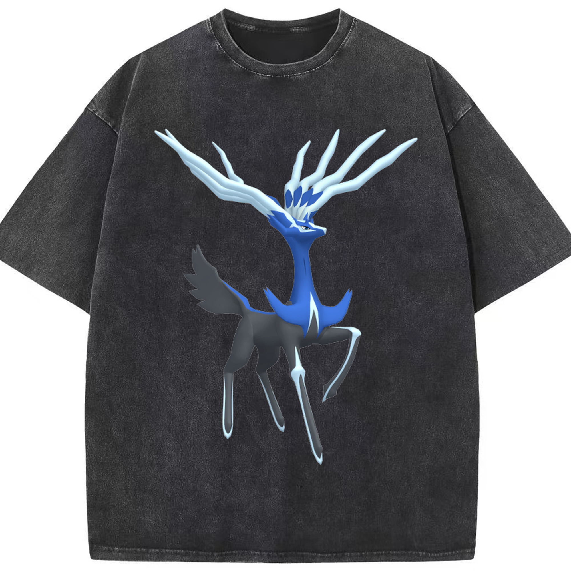 （画像用） ポケットモンスター Pokémon 綿100% ヴィンテージ風 半袖Tシャツ（フロントプリント）