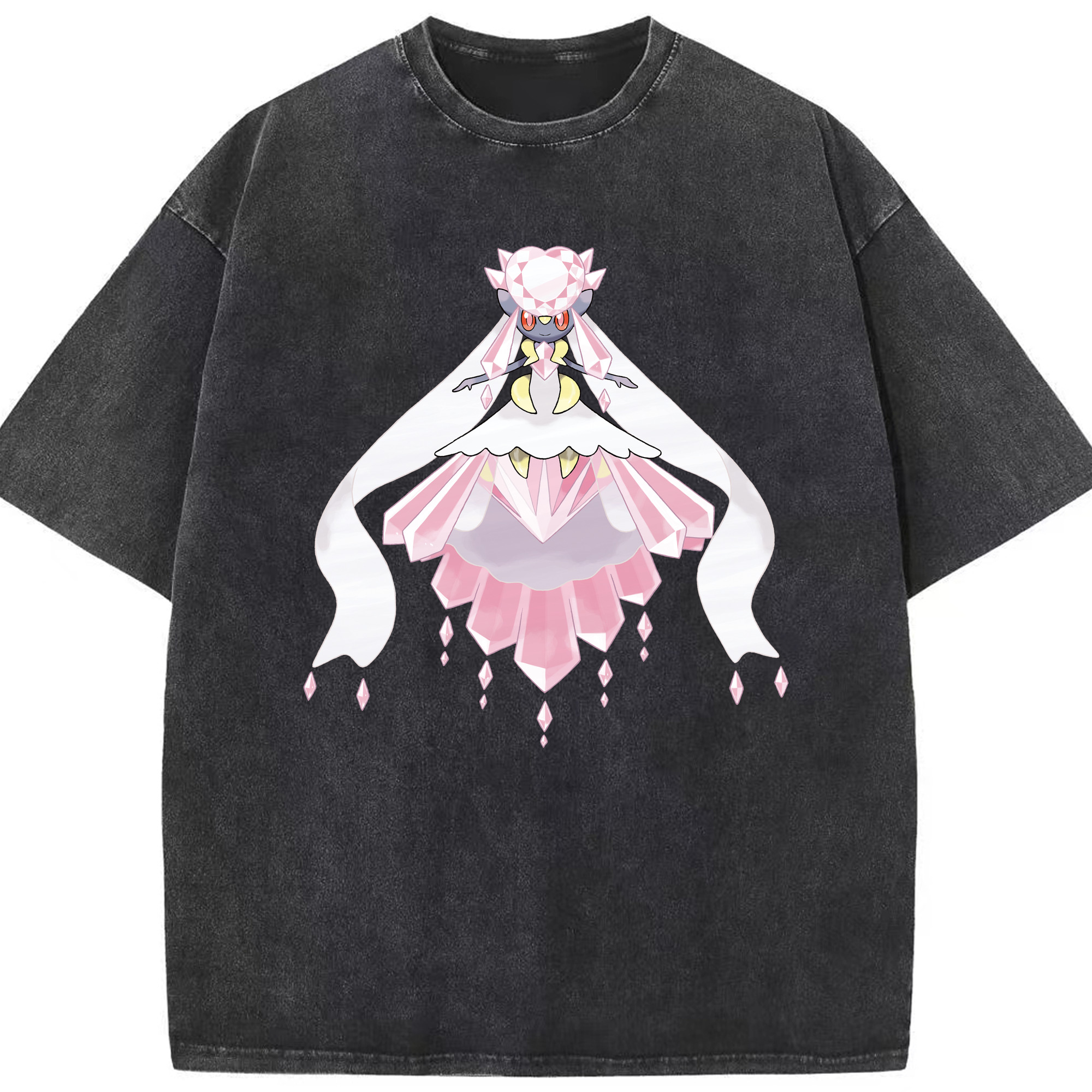 （画像用） ポケットモンスター Pokémon 綿100% ヴィンテージ風 半袖Tシャツ（フロントプリント）