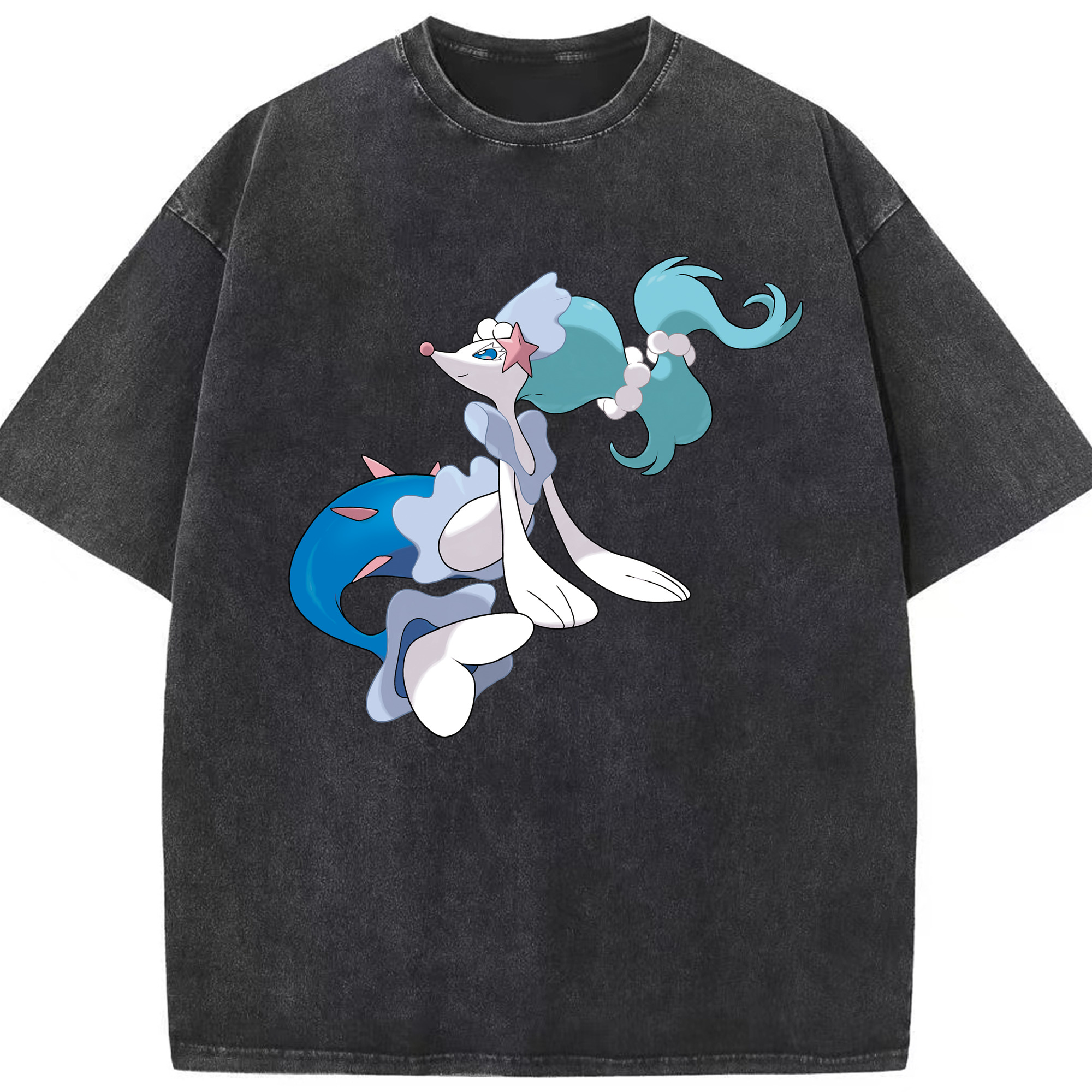 （画像用） ポケットモンスター Pokémon 綿100% ヴィンテージ風 半袖Tシャツ（フロントプリント）