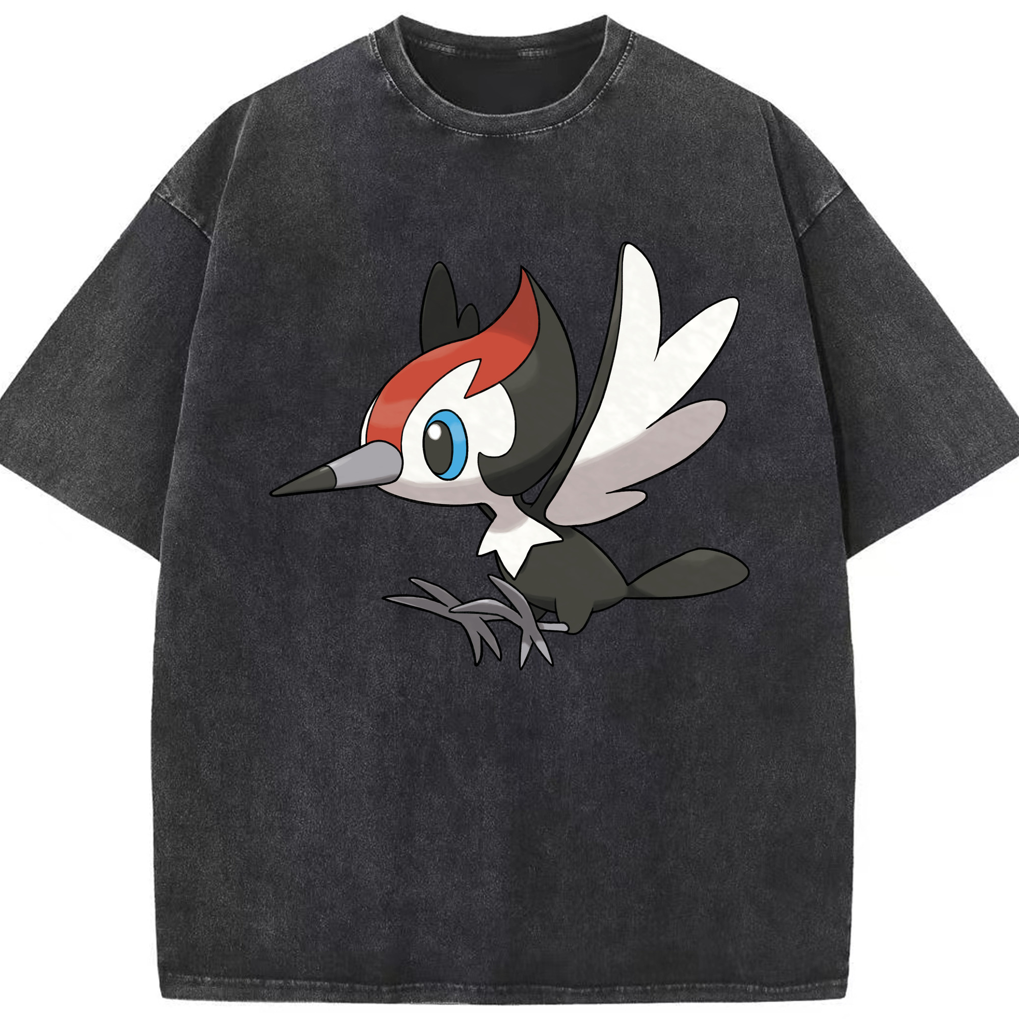 （画像用） ポケットモンスター Pokémon 綿100% ヴィンテージ風 半袖Tシャツ（フロントプリント）