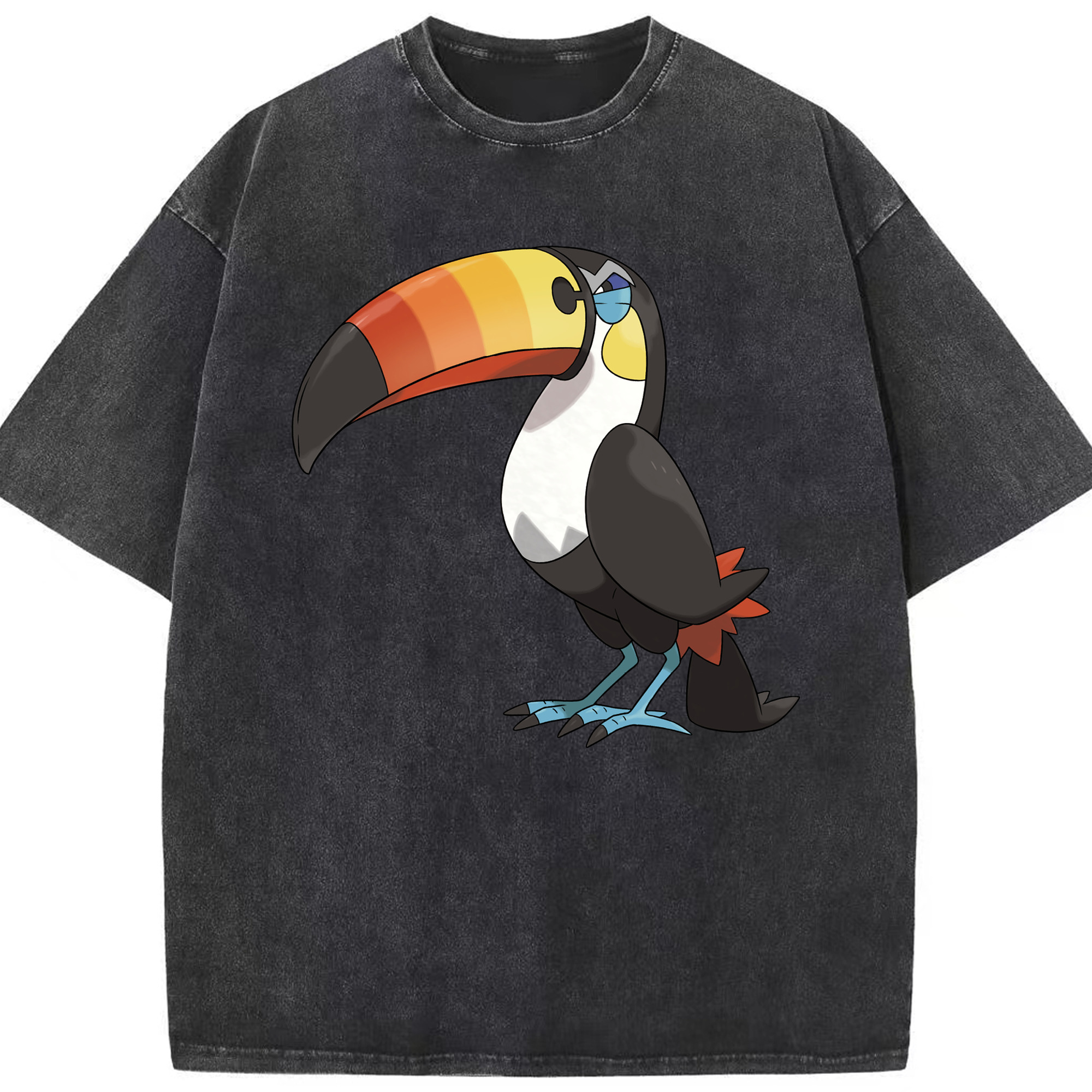 （画像用） ポケットモンスター Pokémon 綿100% ヴィンテージ風 半袖Tシャツ（フロントプリント）