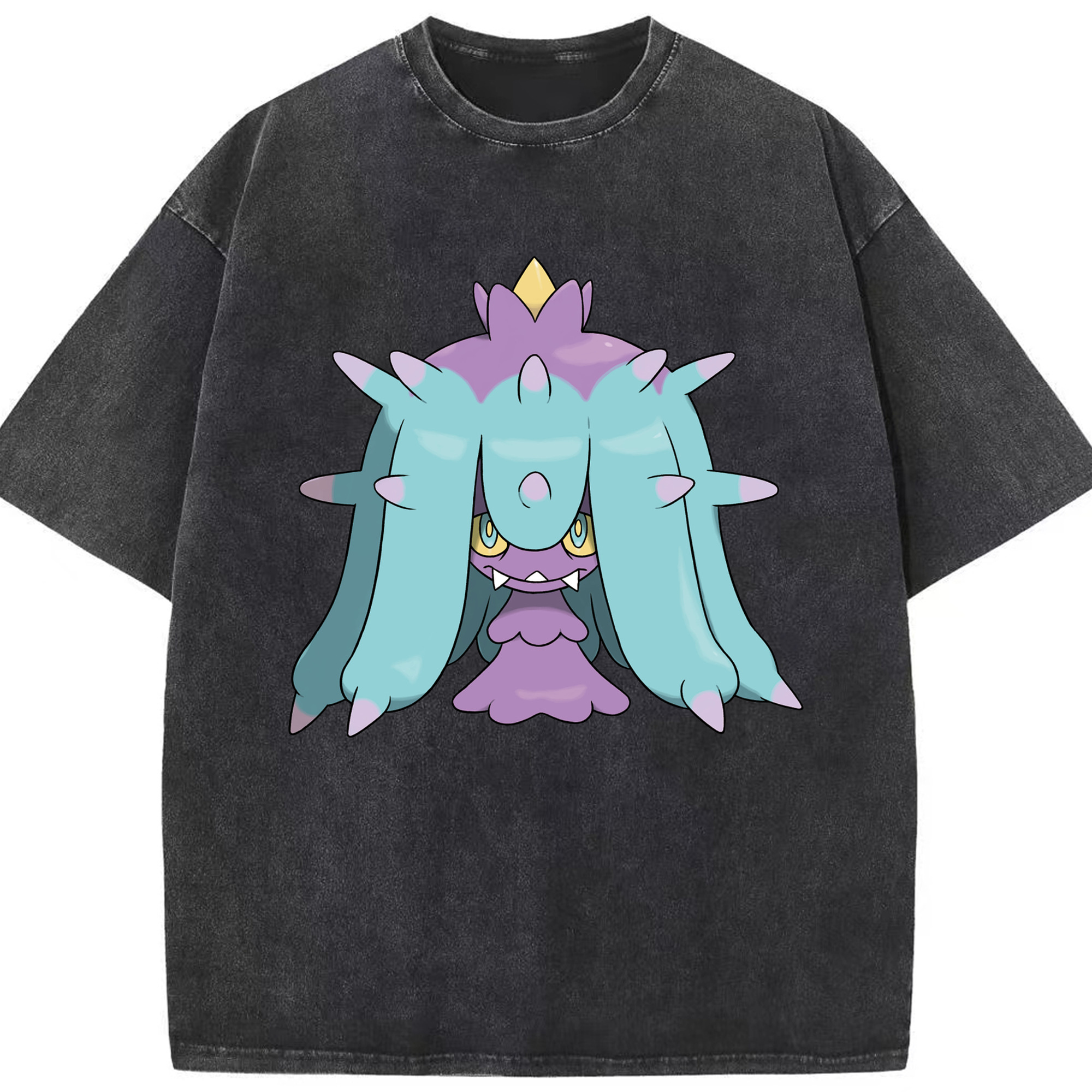 （画像用） ポケットモンスター Pokémon 綿100% ヴィンテージ風 半袖Tシャツ（フロントプリント）