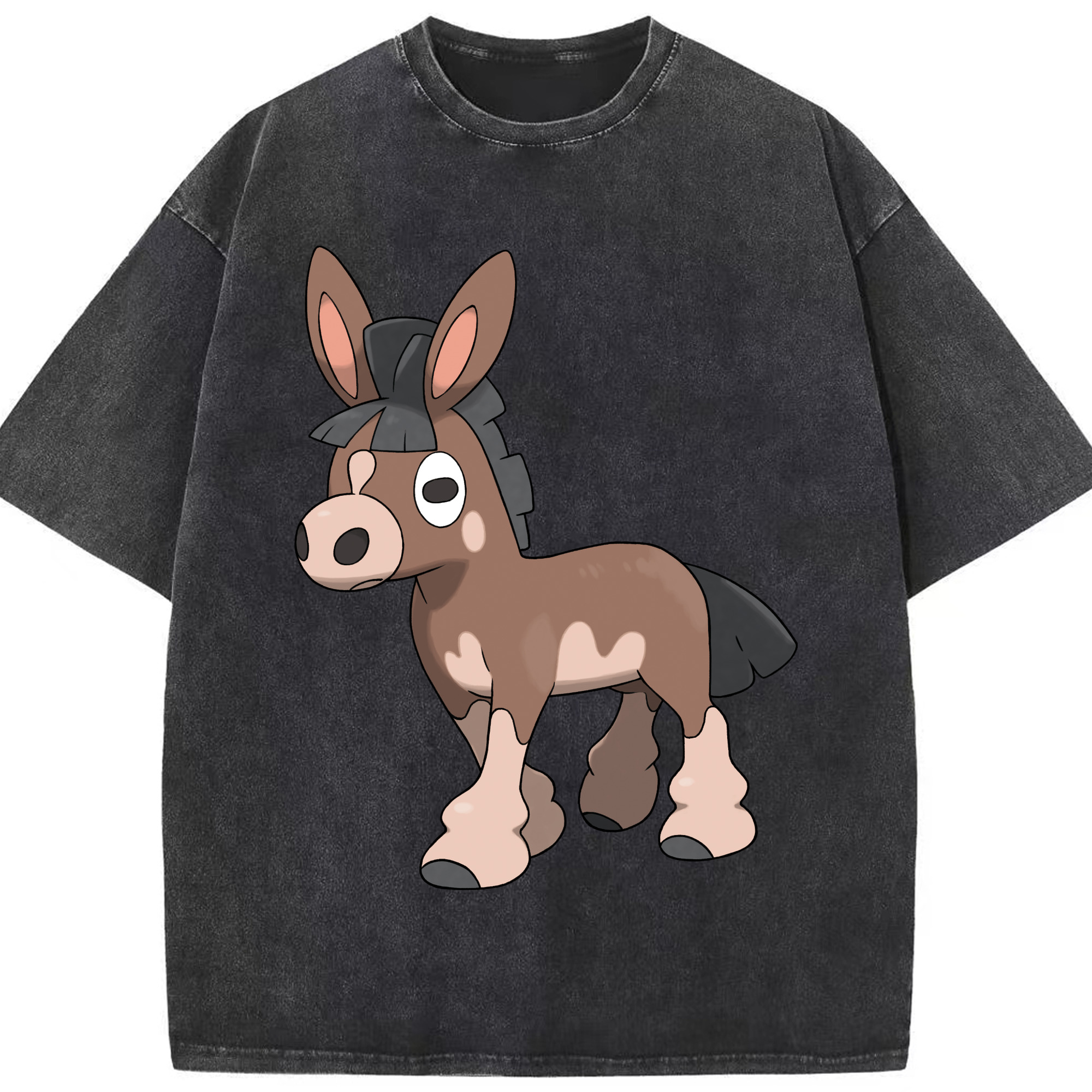 （画像用） ポケットモンスター Pokémon 綿100% ヴィンテージ風 半袖Tシャツ（フロントプリント）