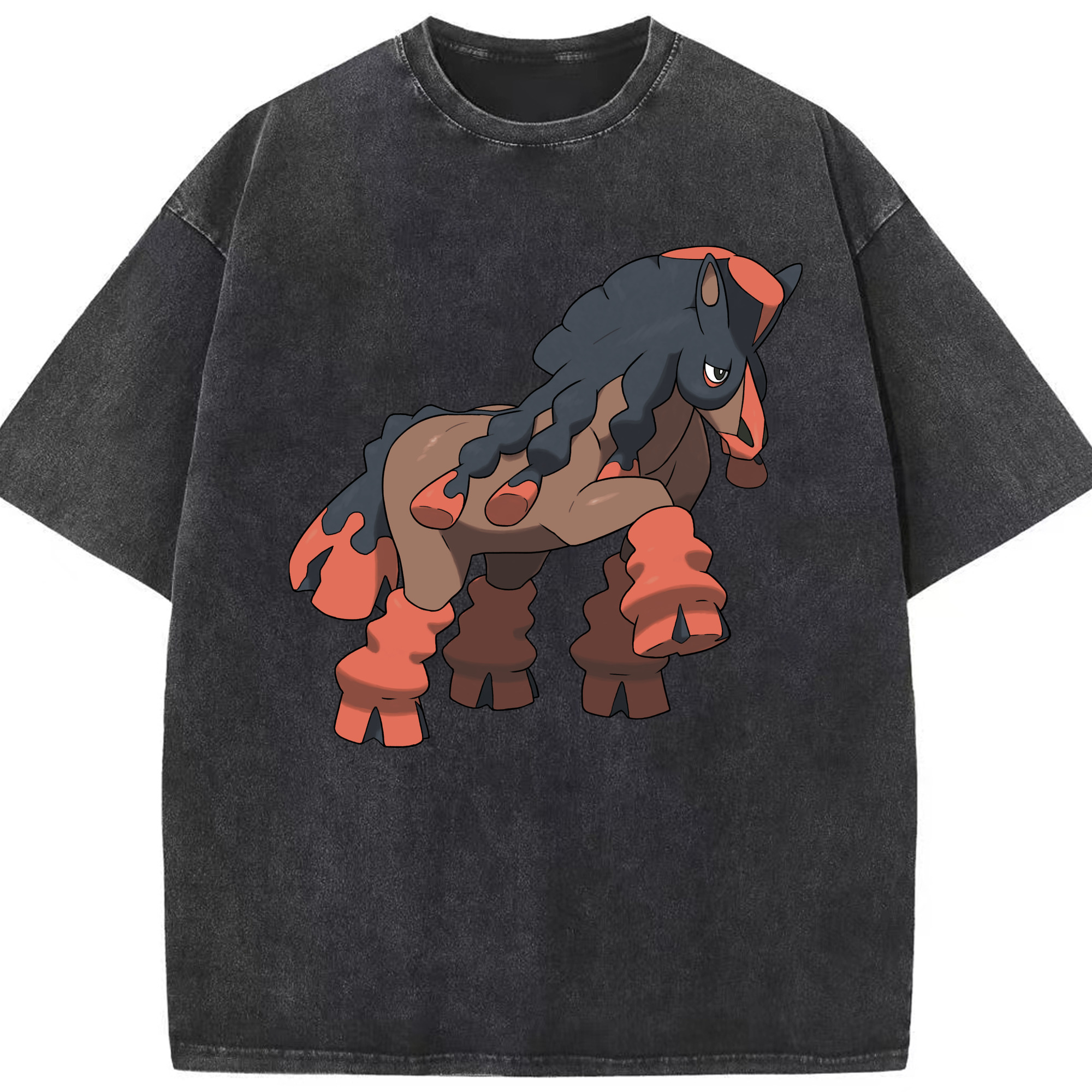（画像用） ポケットモンスター Pokémon 綿100% ヴィンテージ風 半袖Tシャツ（フロントプリント）
