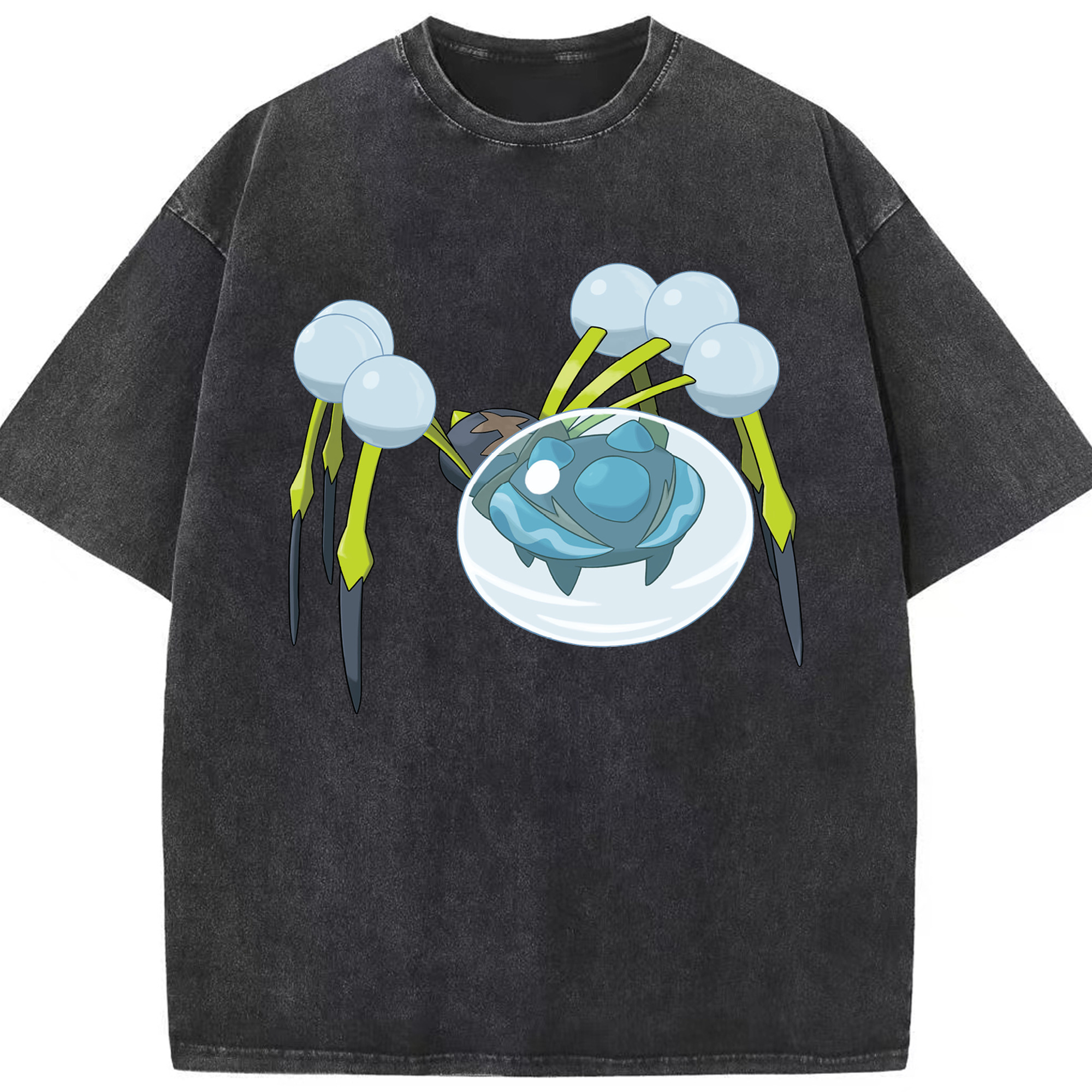 （画像用） ポケットモンスター Pokémon 綿100% ヴィンテージ風 半袖Tシャツ（フロントプリント）