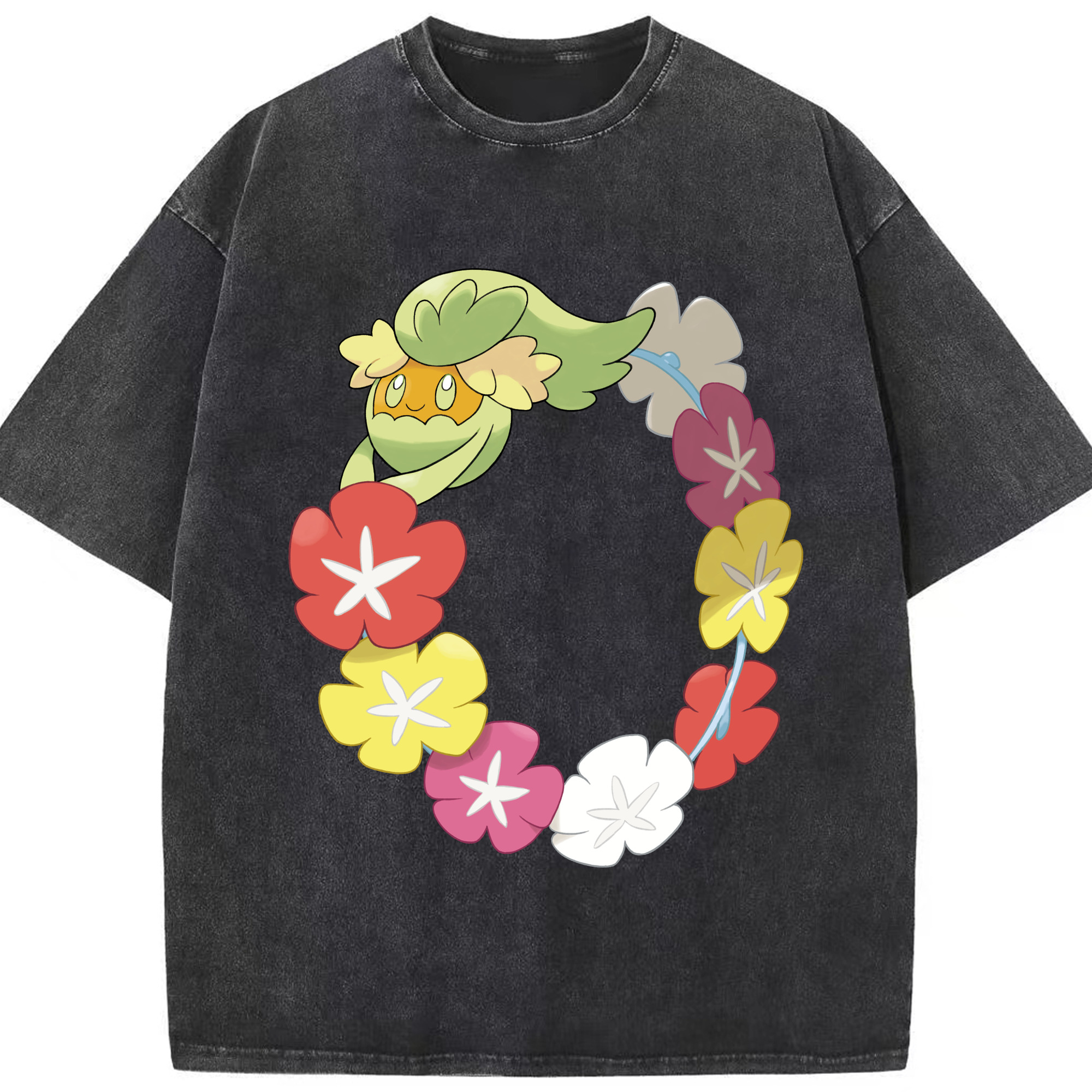 （画像用） ポケットモンスター Pokémon 綿100% ヴィンテージ風 半袖Tシャツ（フロントプリント）