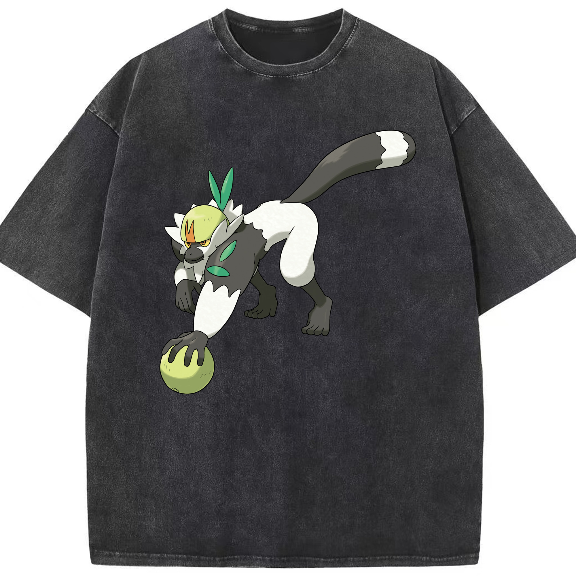 （画像用） ポケットモンスター Pokémon 綿100% ヴィンテージ風 半袖Tシャツ（フロントプリント）