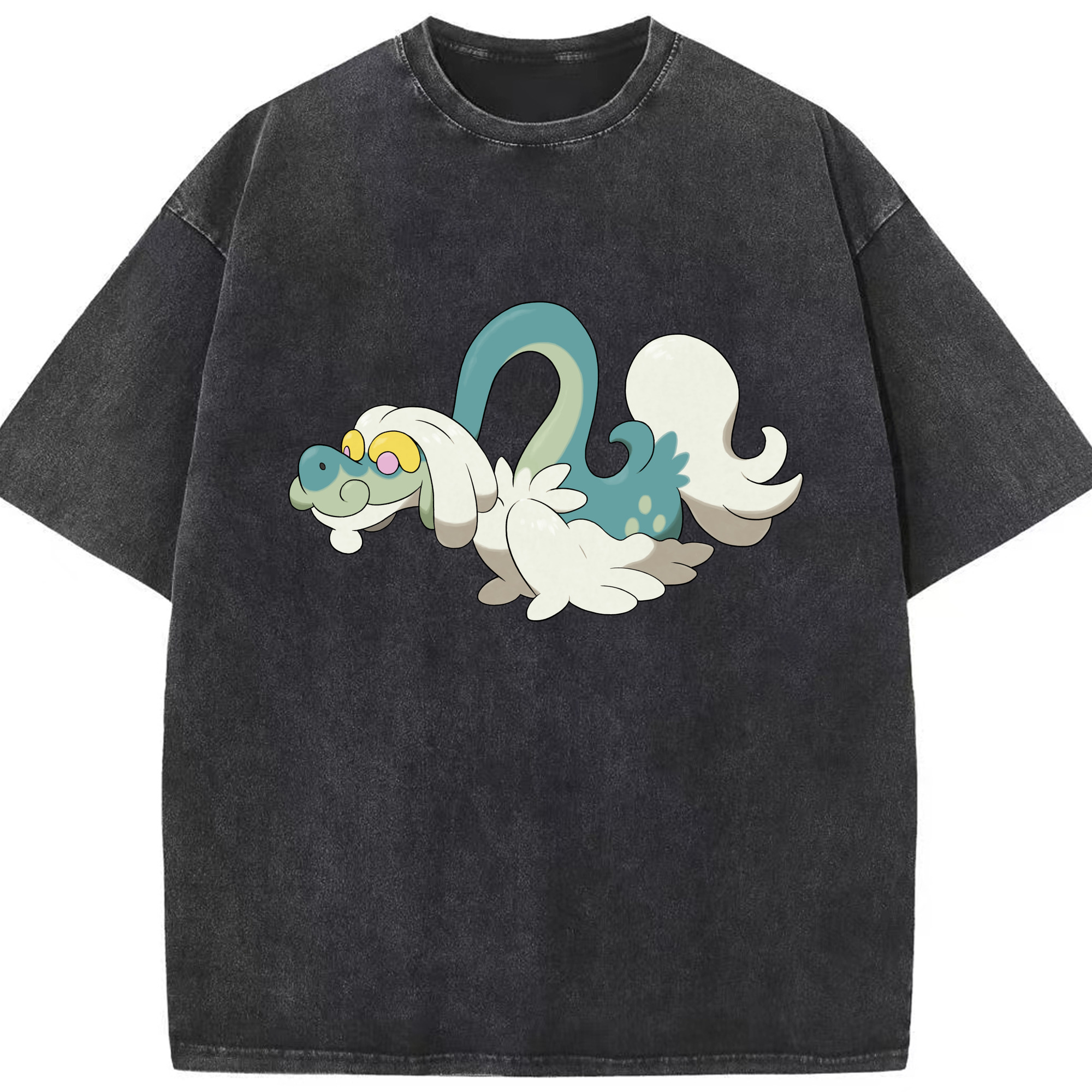 （画像用） ポケットモンスター Pokémon 綿100% ヴィンテージ風 半袖Tシャツ（フロントプリント）